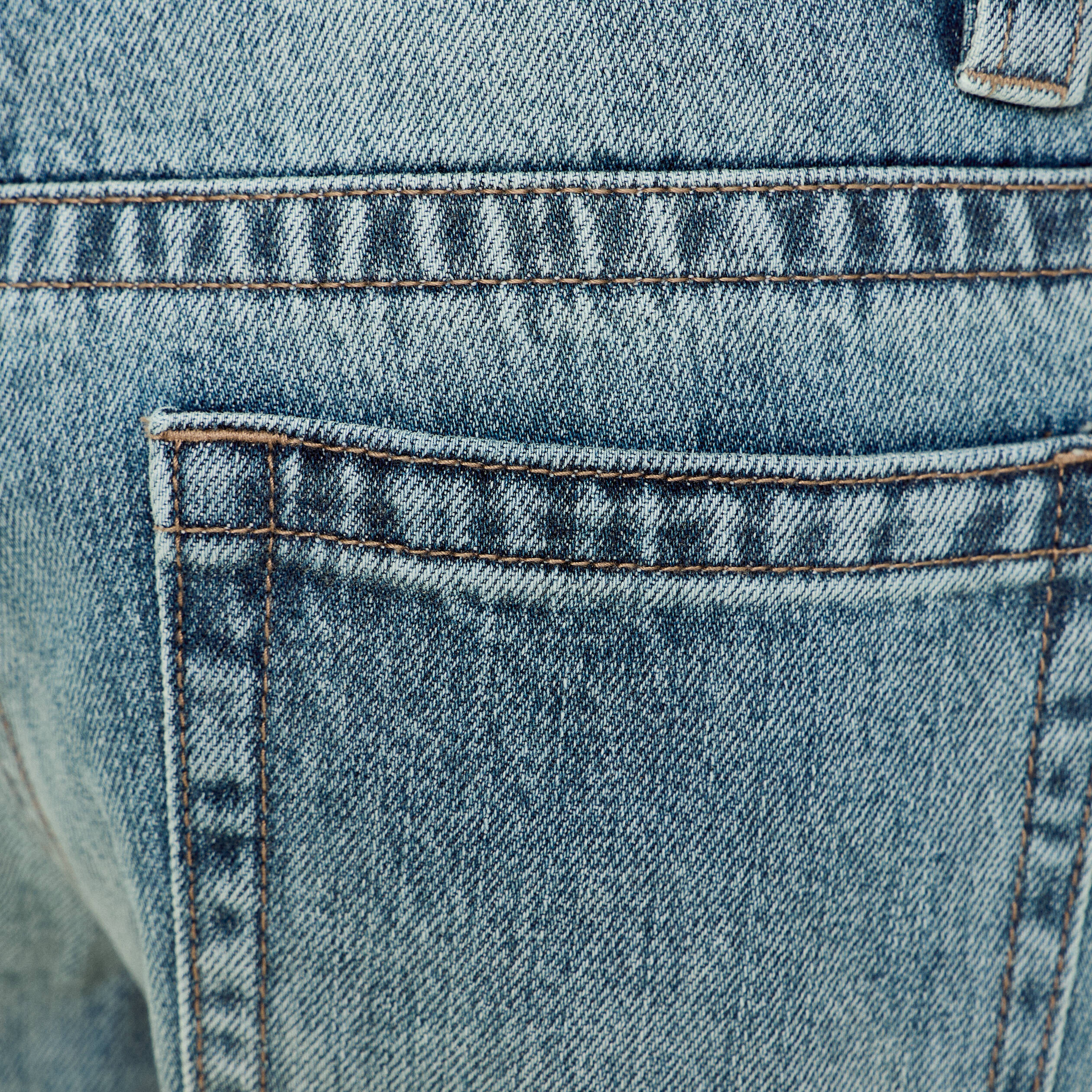 Jeans droit taille basse denim double stone femme