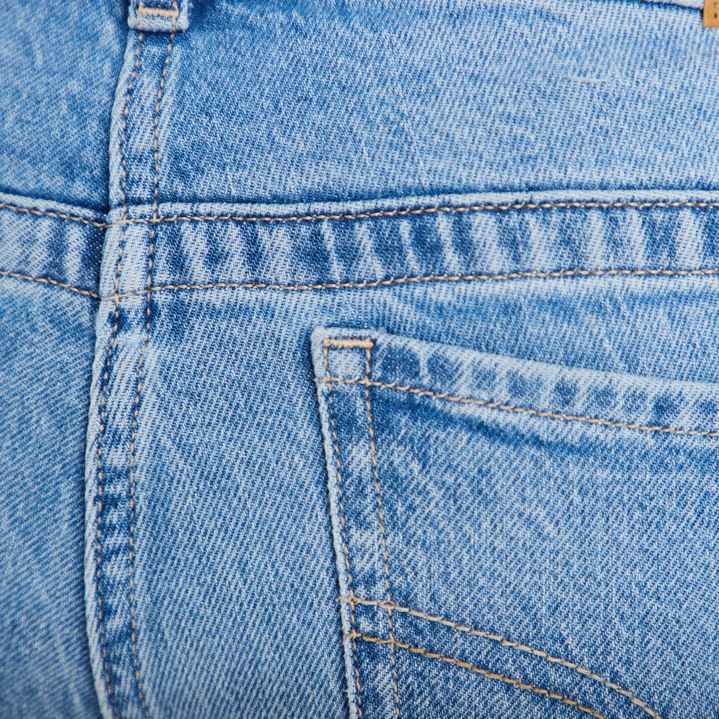 Jean bootcut taille basse denim triple stone femme