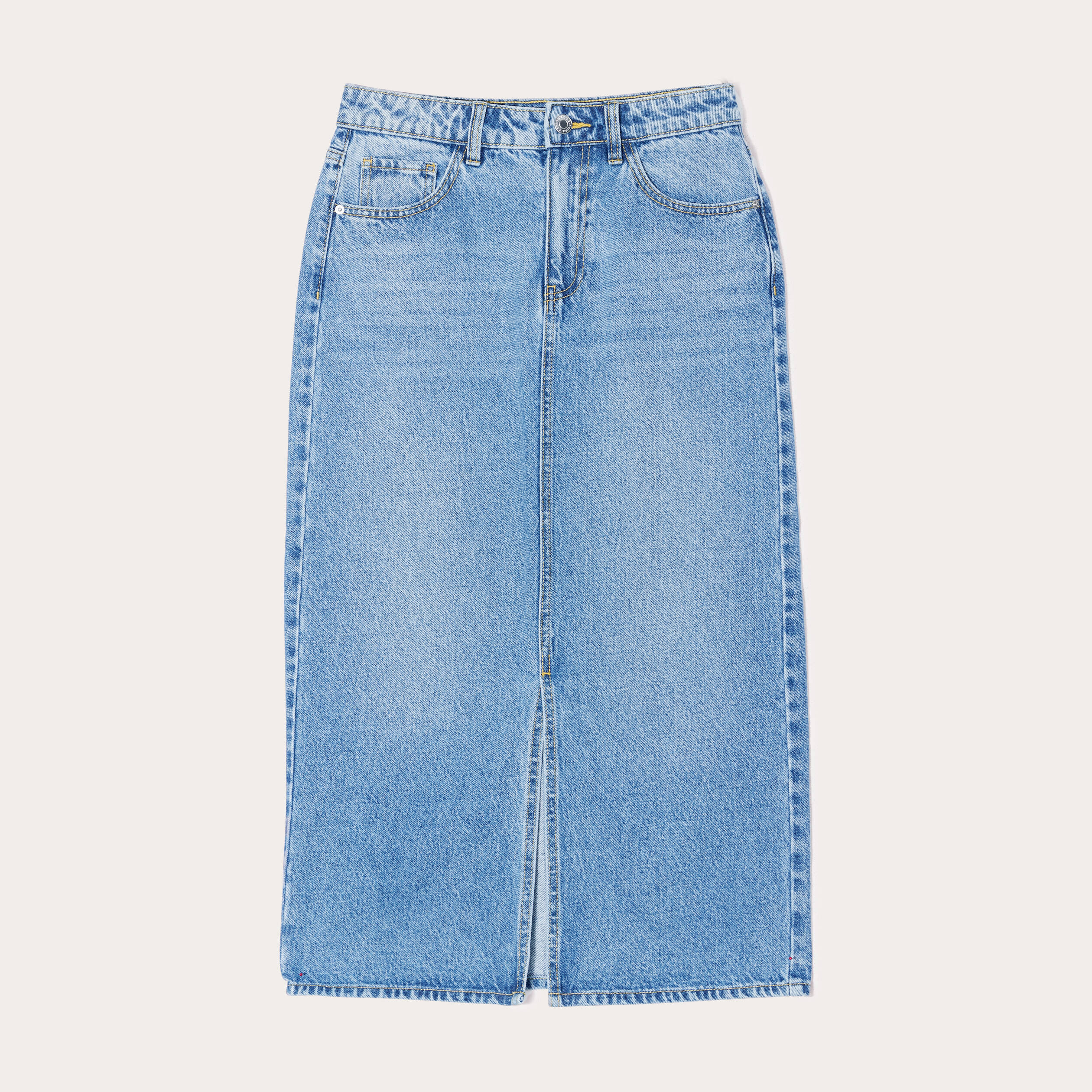 Jupe crayon taille standard denim double stone femme