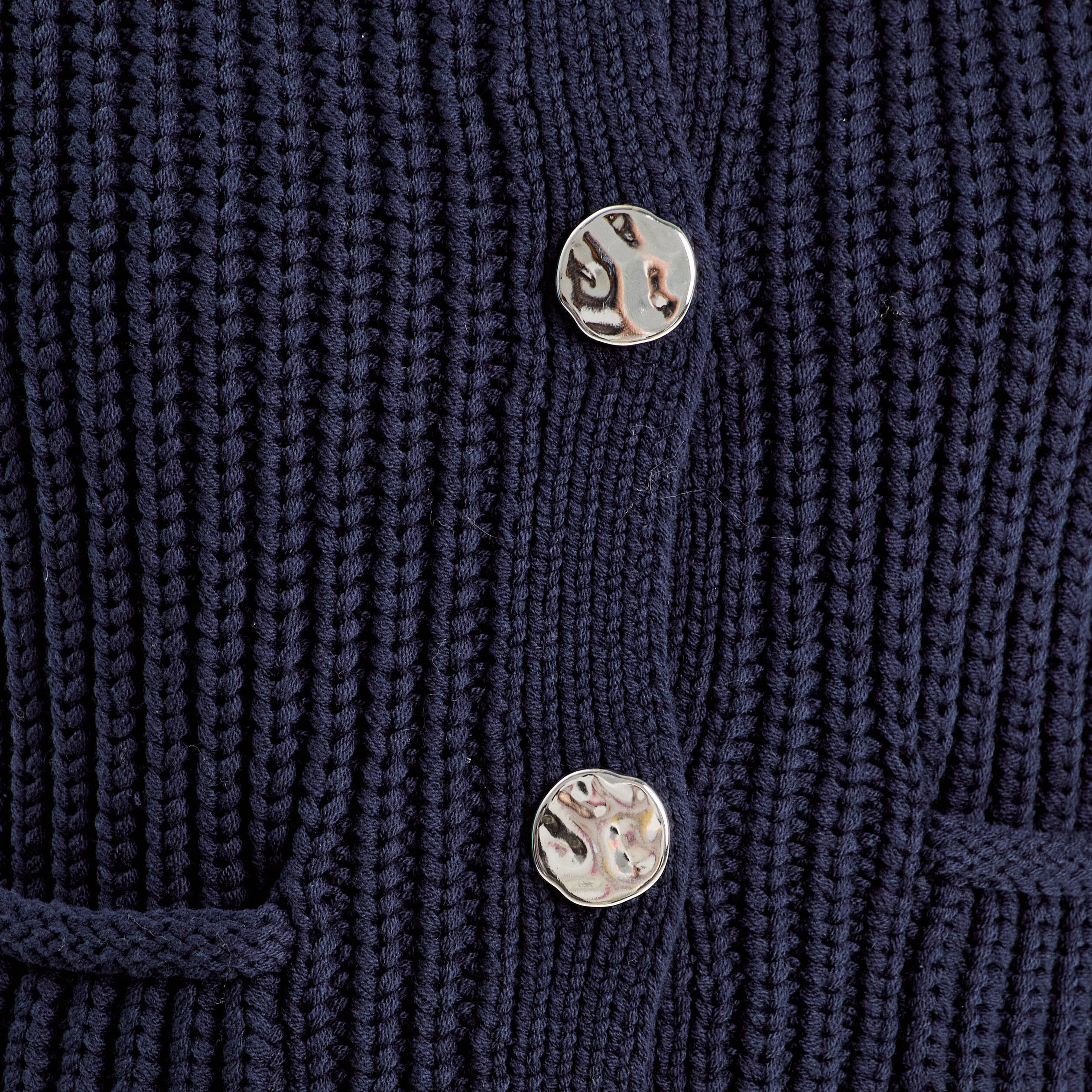 Gilet sans manches bleu marine femme