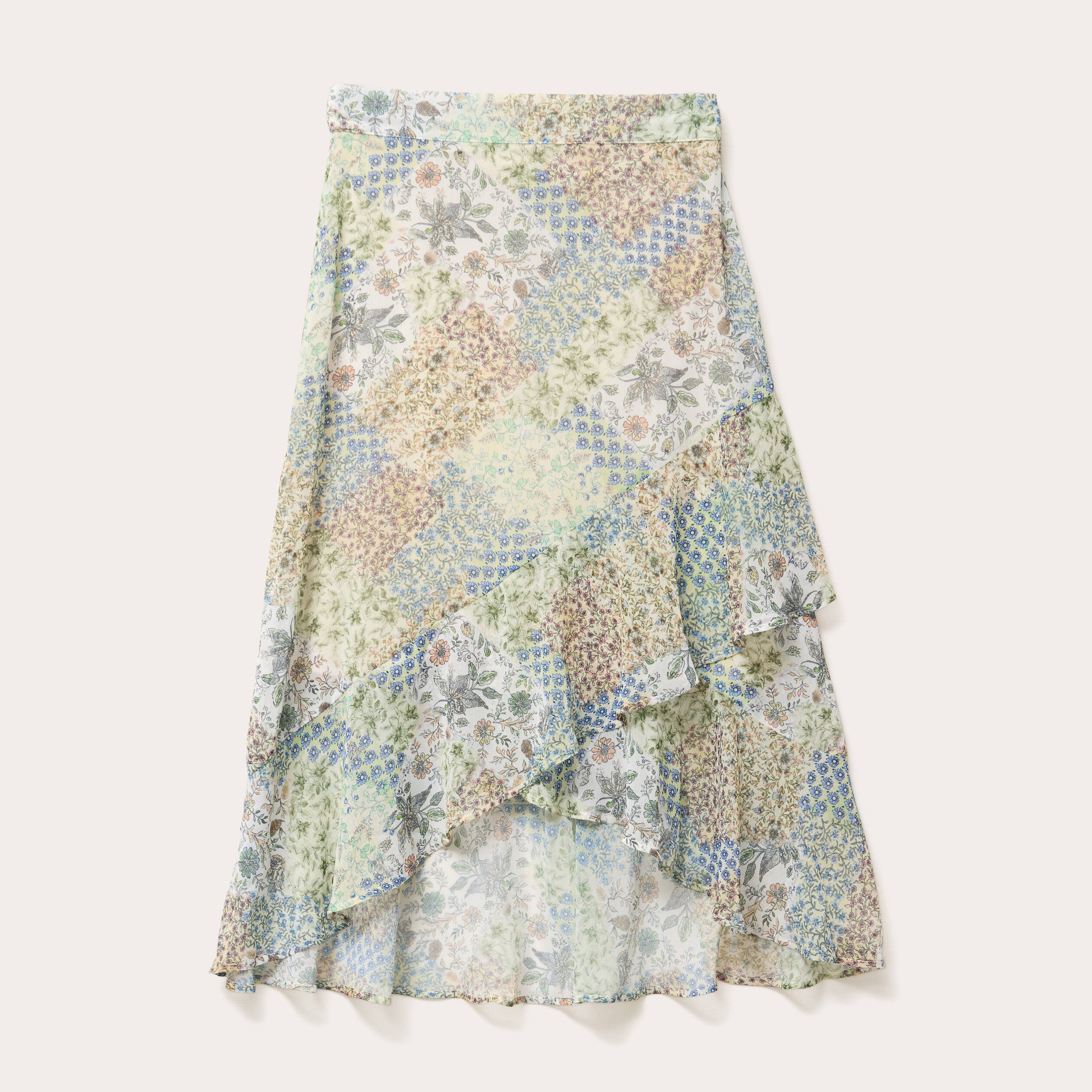 jupe longue evasee blanc femme Jupe longue évasée blanc femme