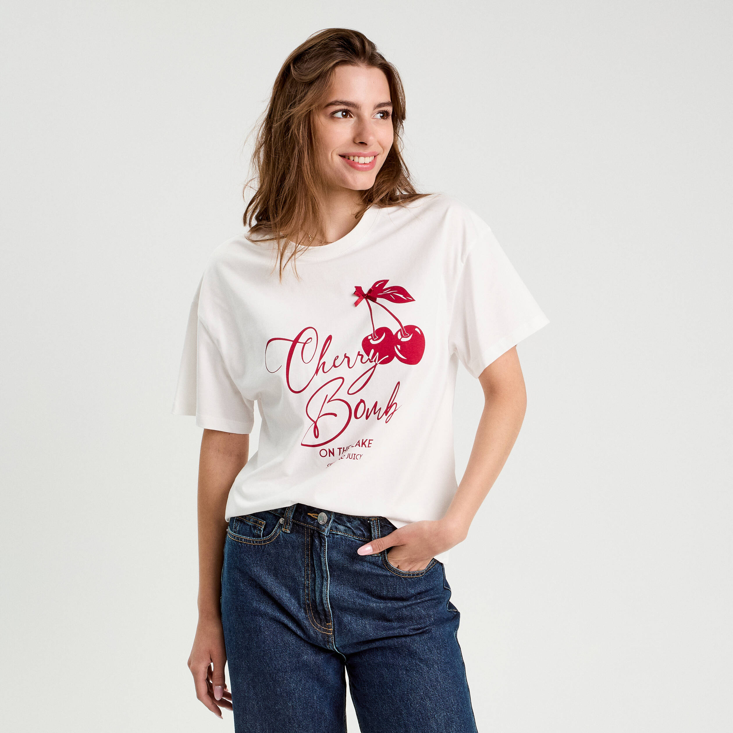 t shirt manches courtes ecru femme T-shirt manches courtes ecru femme