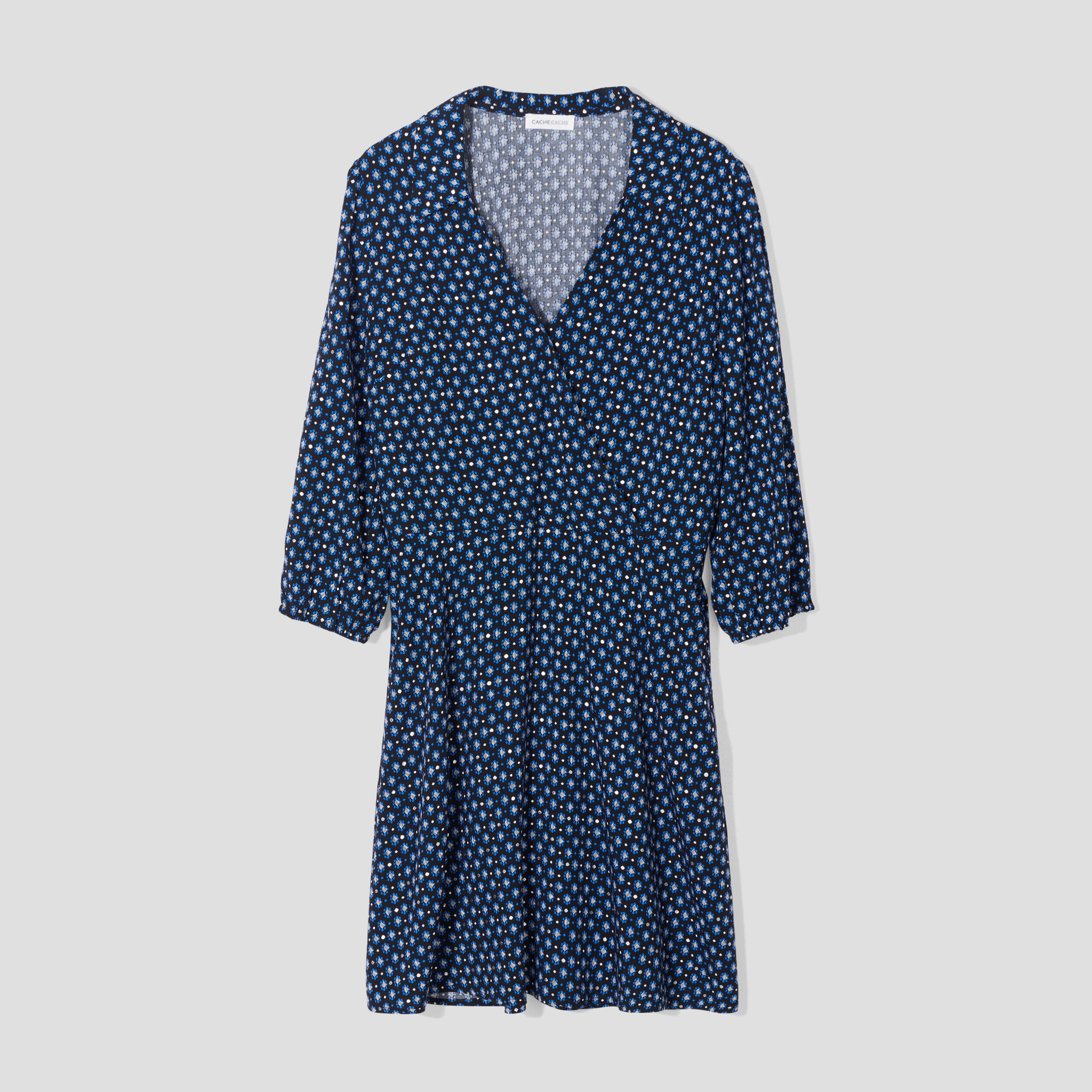 Robe ?�vas?�e fluide noir femme | Vibs