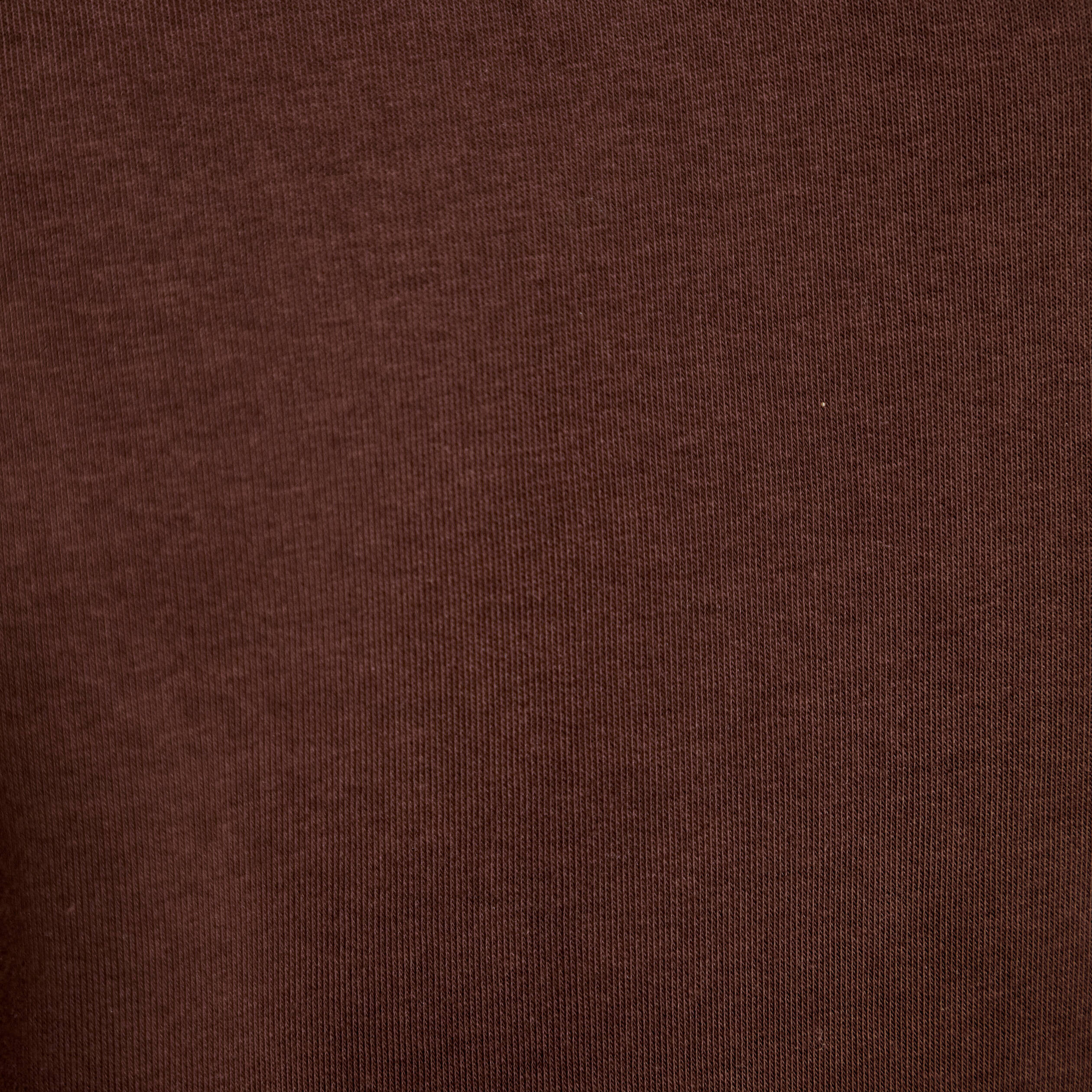 Sweat col rond manches longues marron fonc&eacute; femme