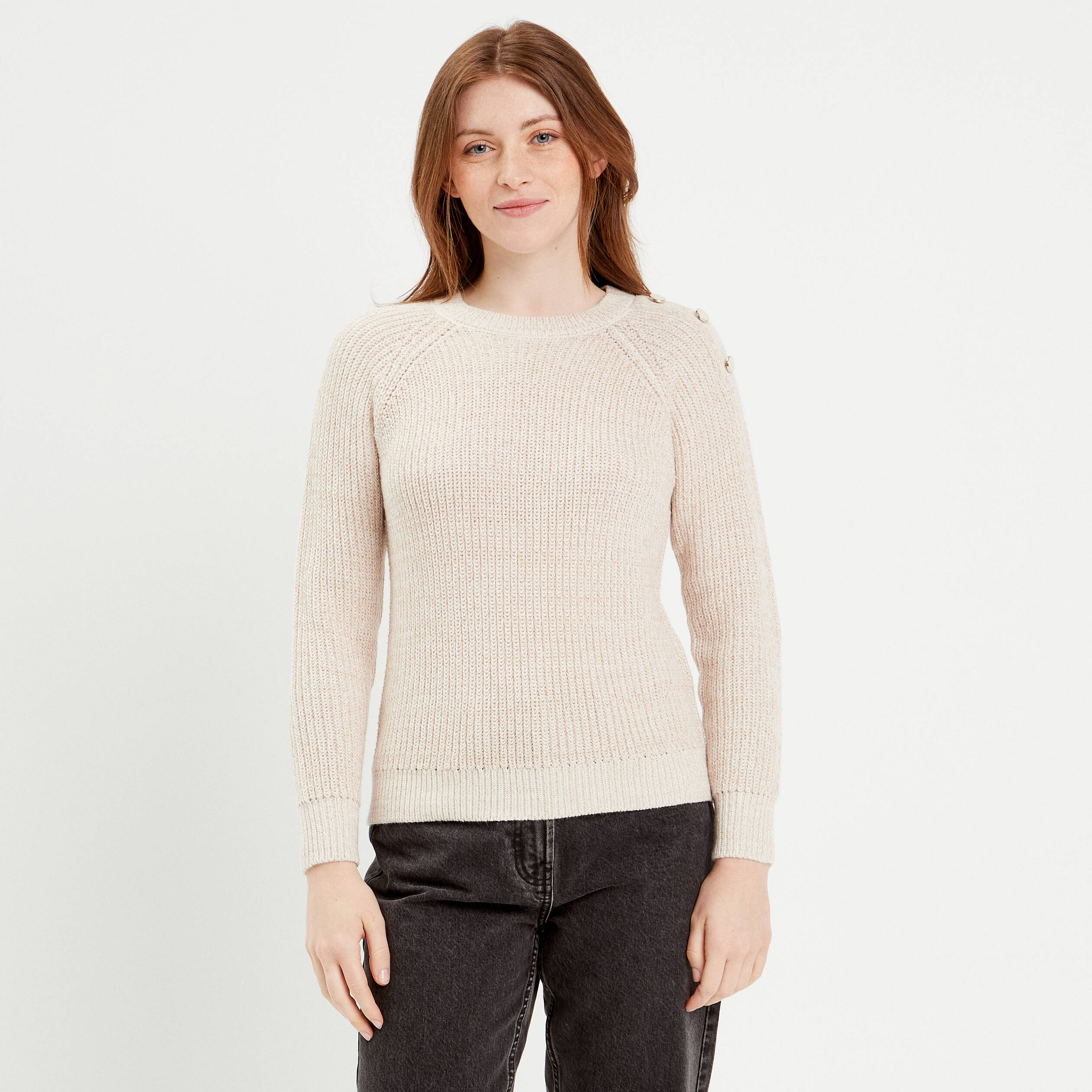 pull manches longues ivoire femme Pull manches longues ivoire femme