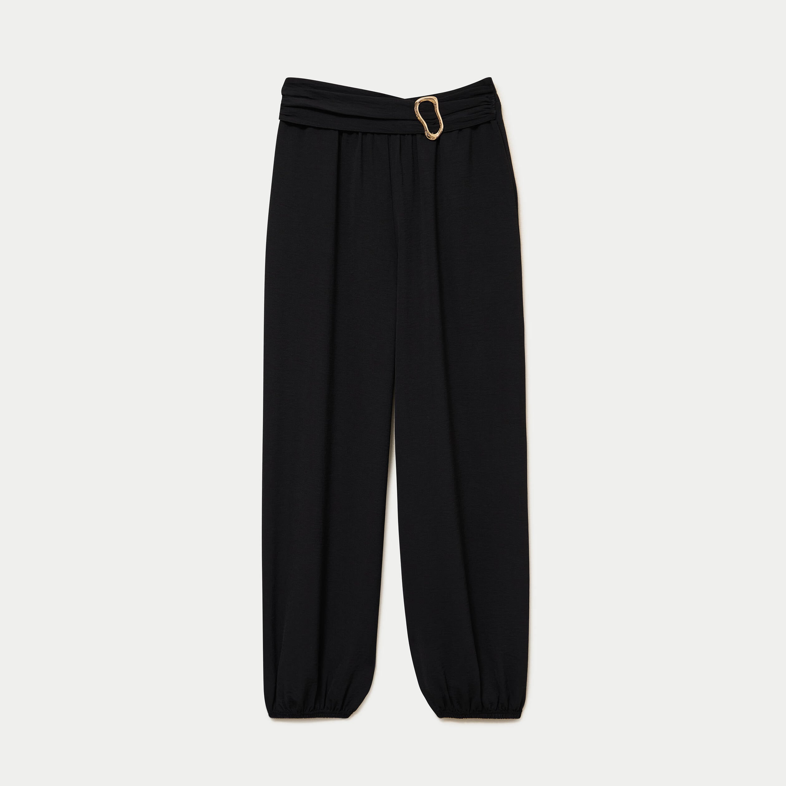 Pantalon bootcut taille standard noir femme