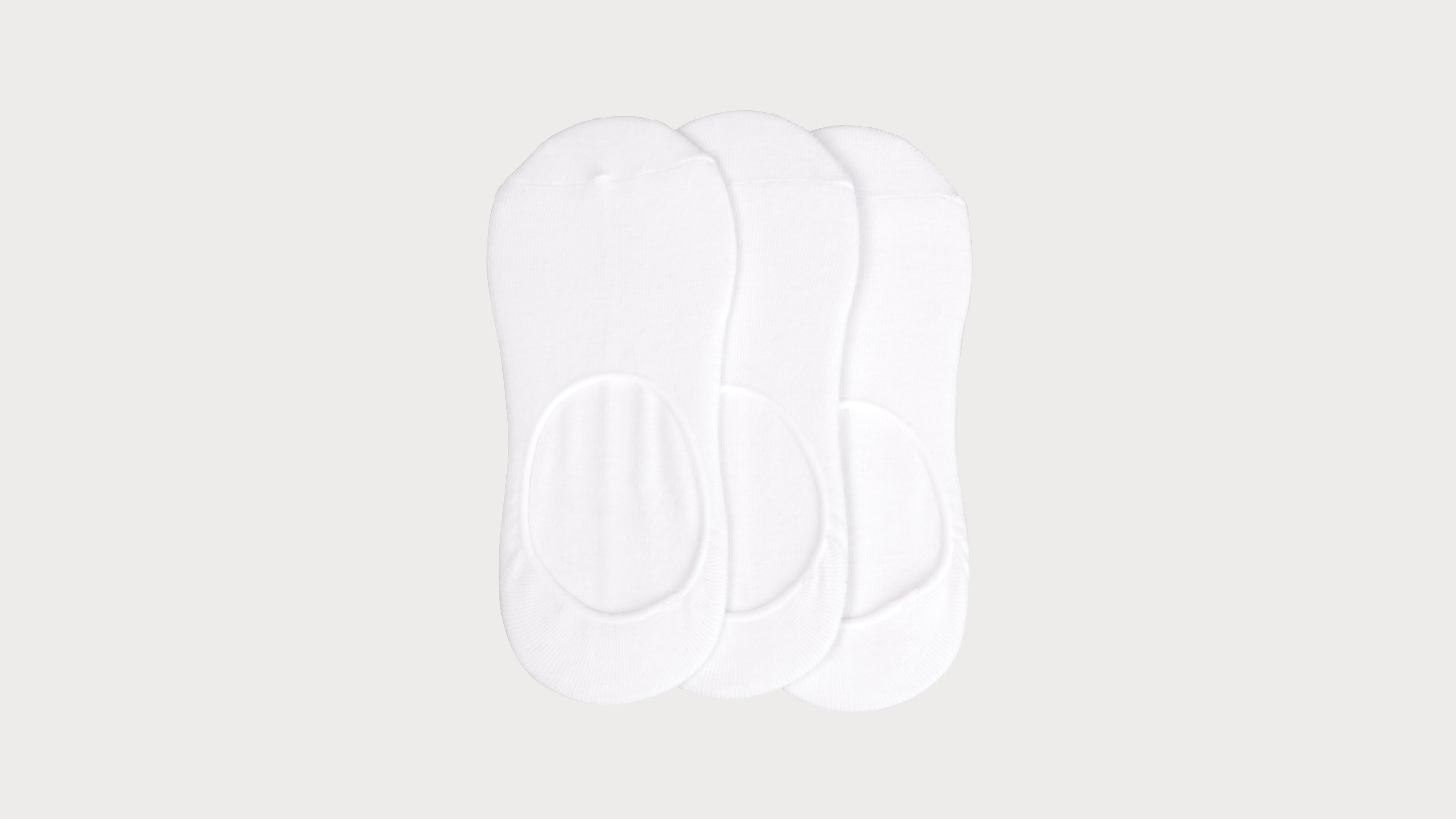 Lot de 3 paires de chaussettes blanc femme