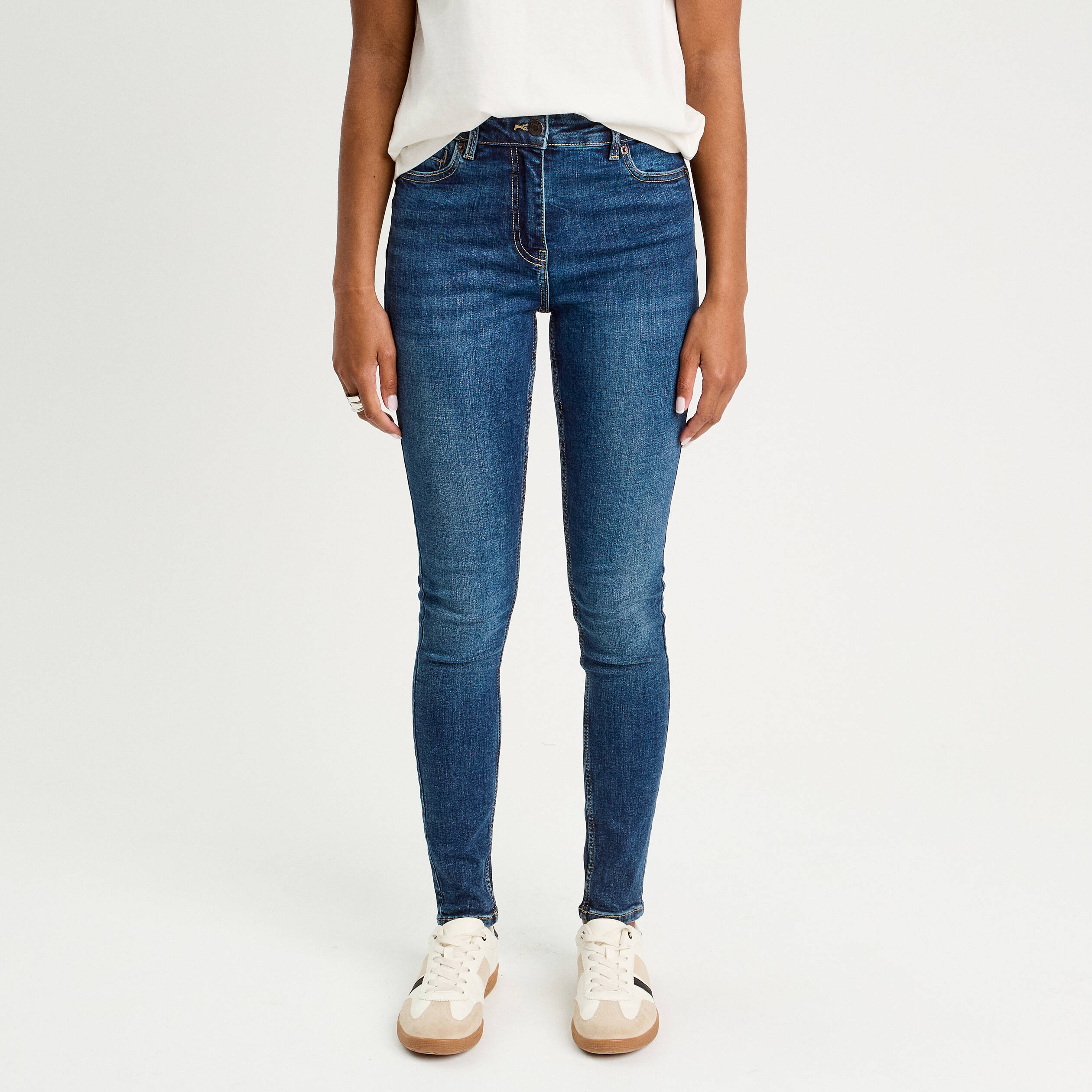 jeans skinny push up denim stone femme Jeans skinny push up denim stone femme