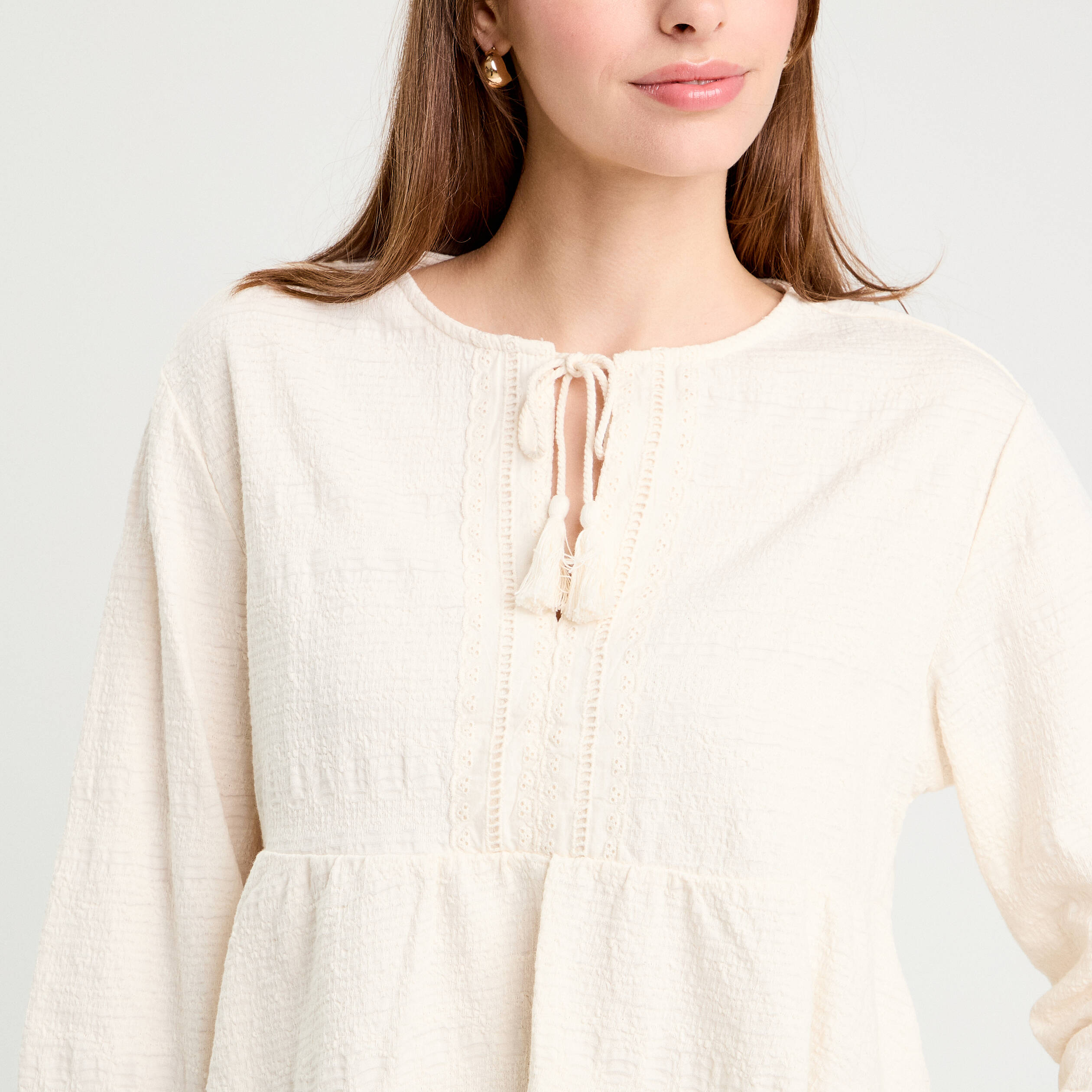 Blouse Femme Manches Longues White Stag - Taille XL (16-18) - Couleur Beige - Occasion Excellente