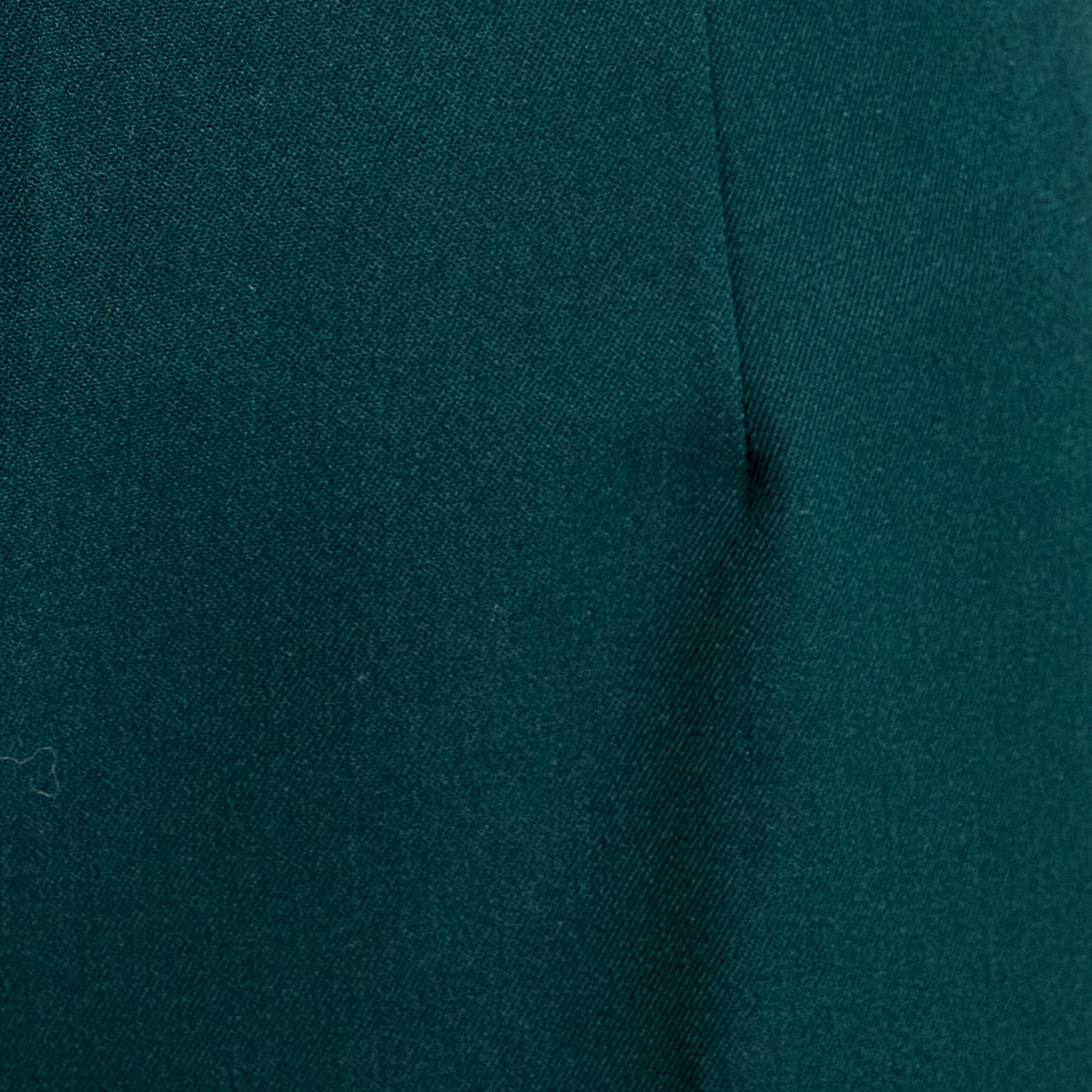 Pantalon bootcut taille haute vert fonc&eacute; femme