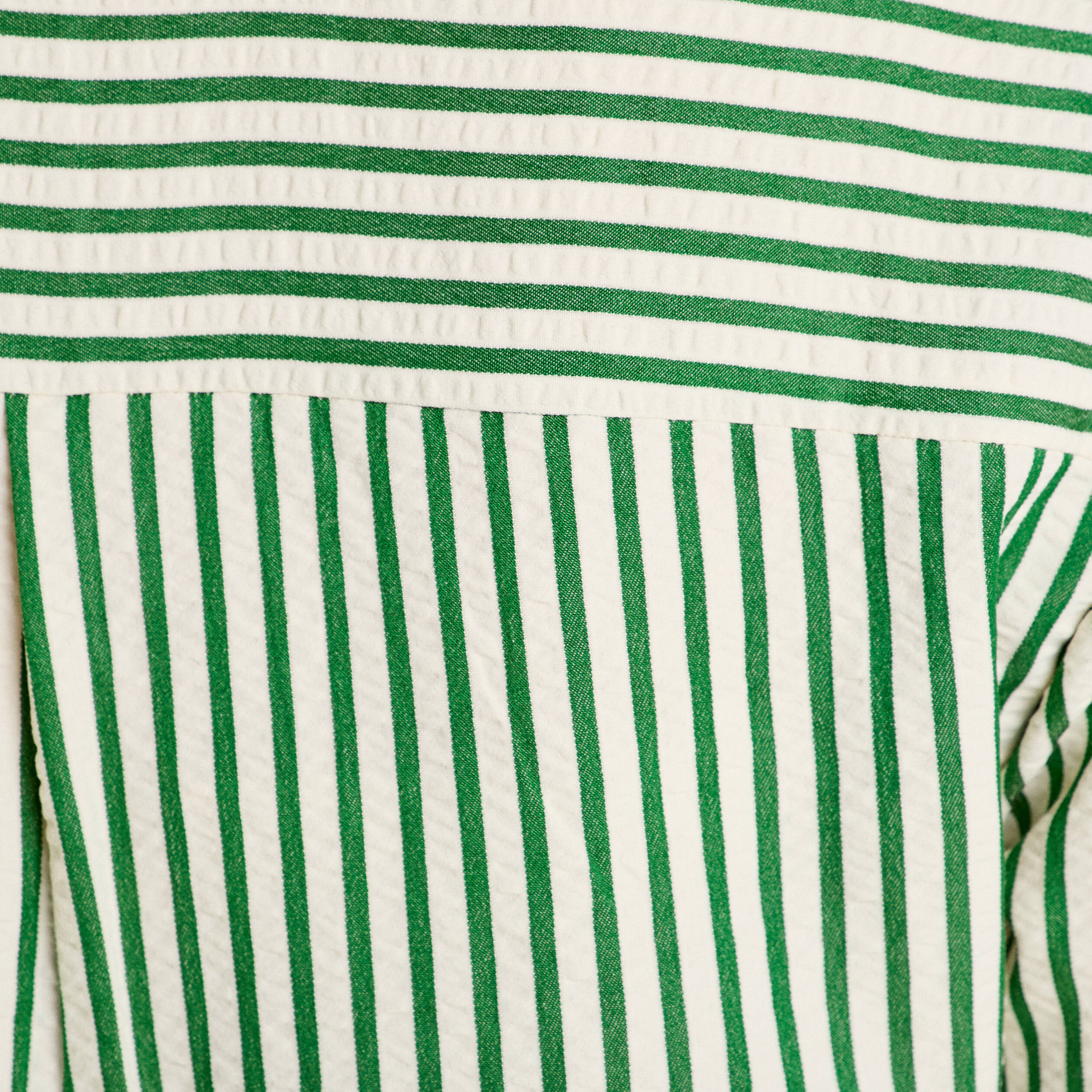 Chemise manches longues vert fluo femme