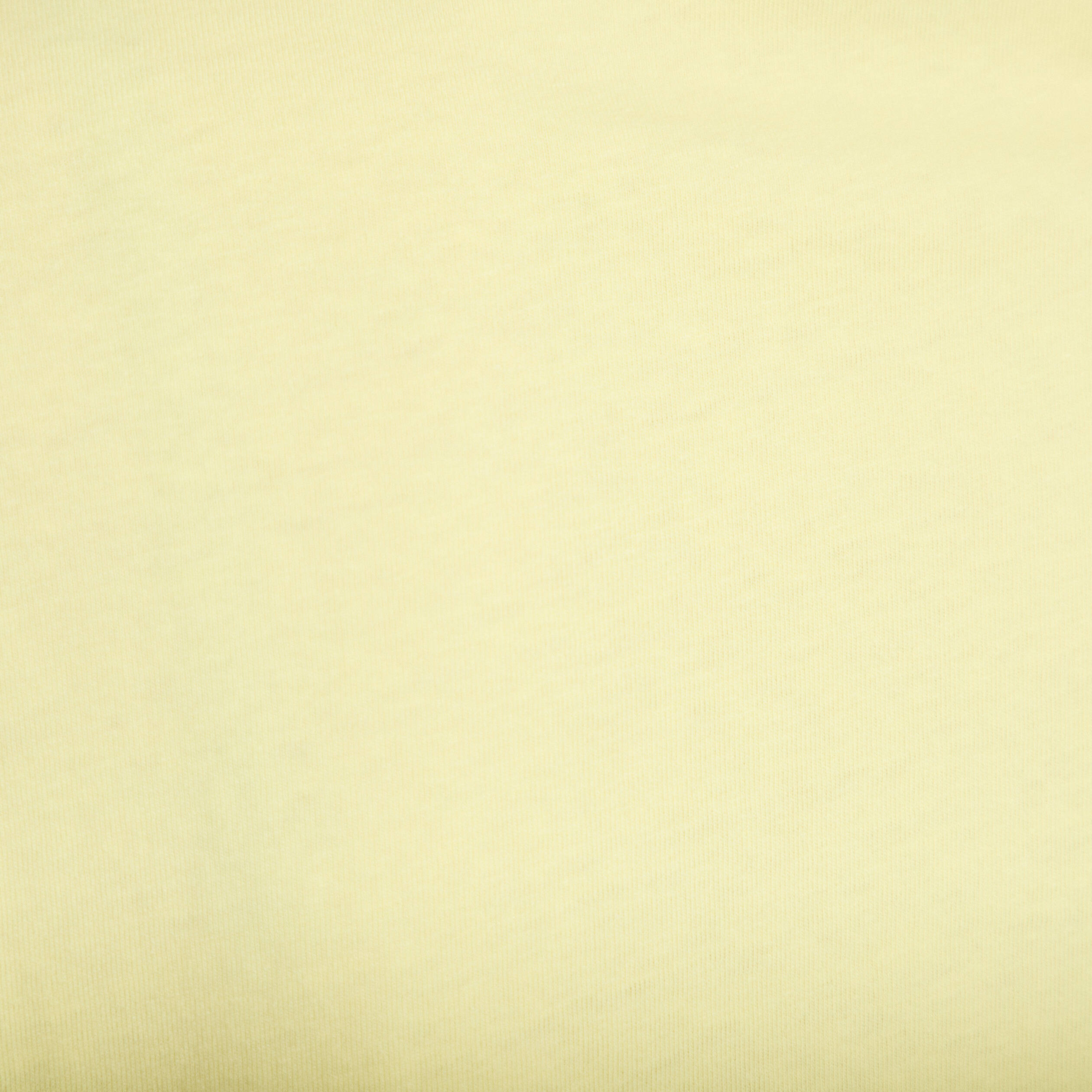 T-shirt oversize manches courtes jaune pastel femme