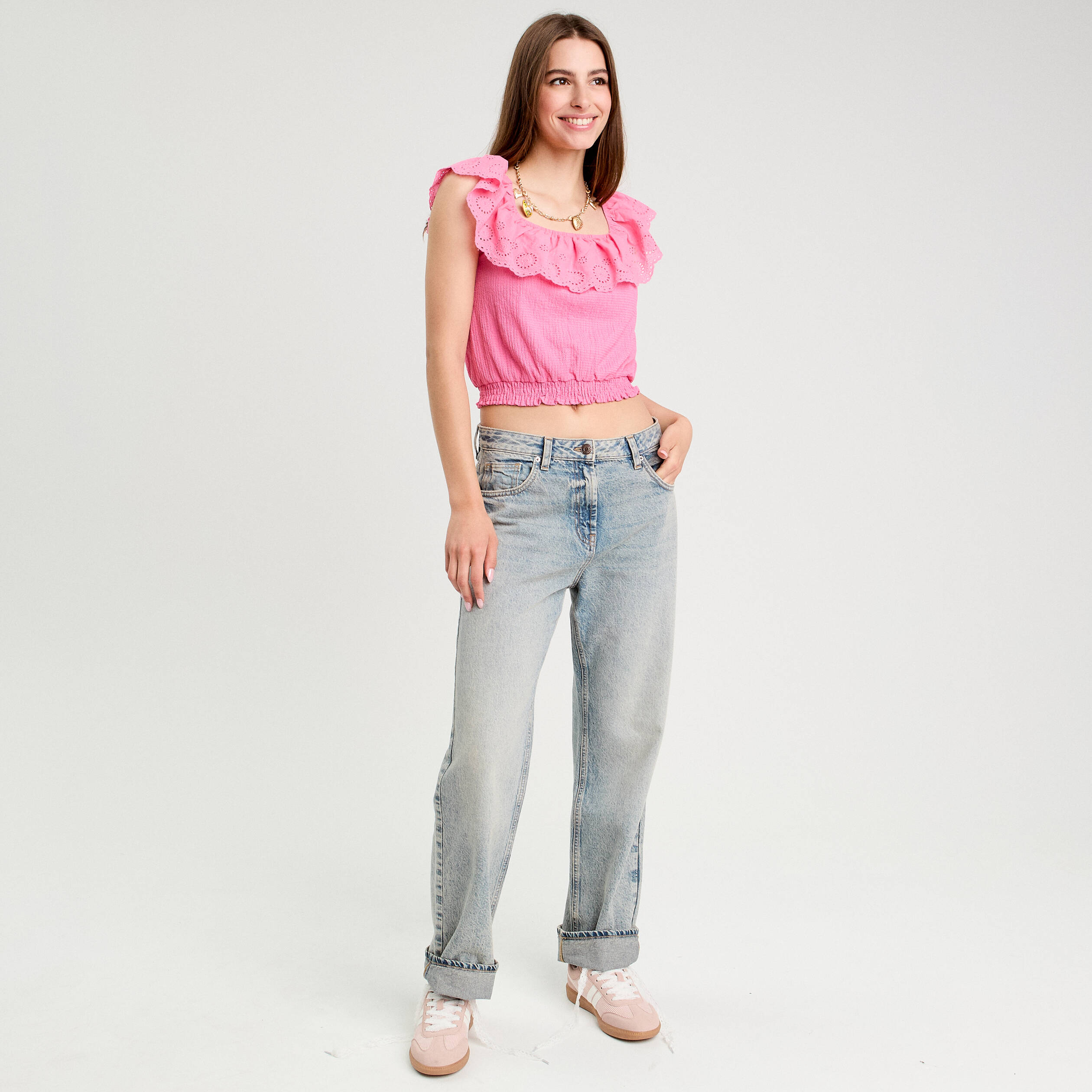 top sans manches rose femme Top sans manches rose femme