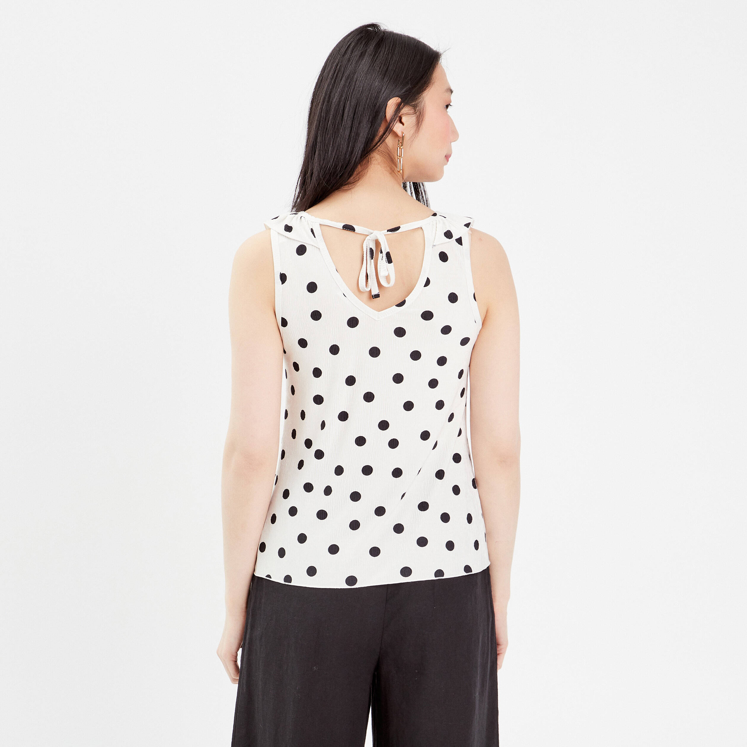 blouse bretelles larges blanc femme Blouse bretelles larges blanc femme