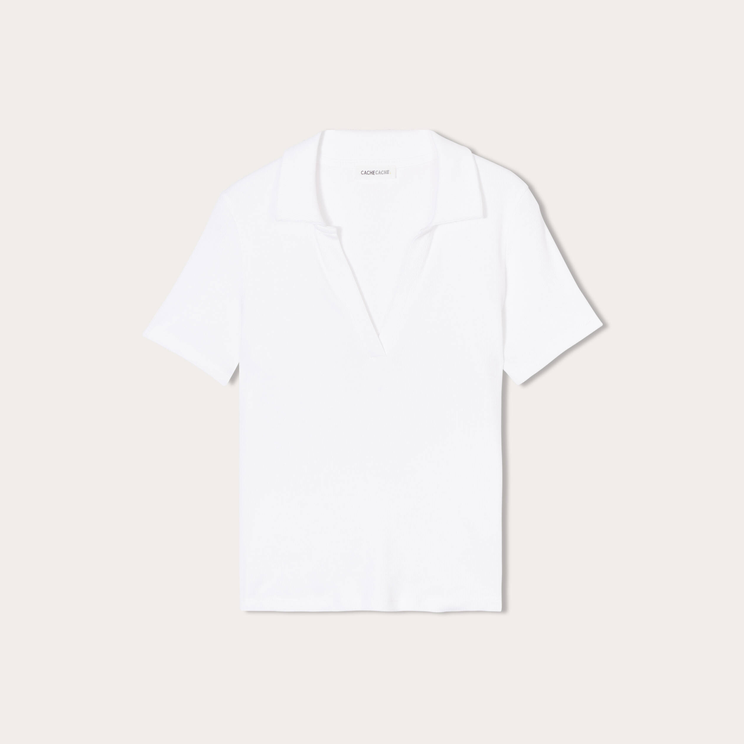t shirt manches courtes ecru femme T-shirt manches courtes ecru femme