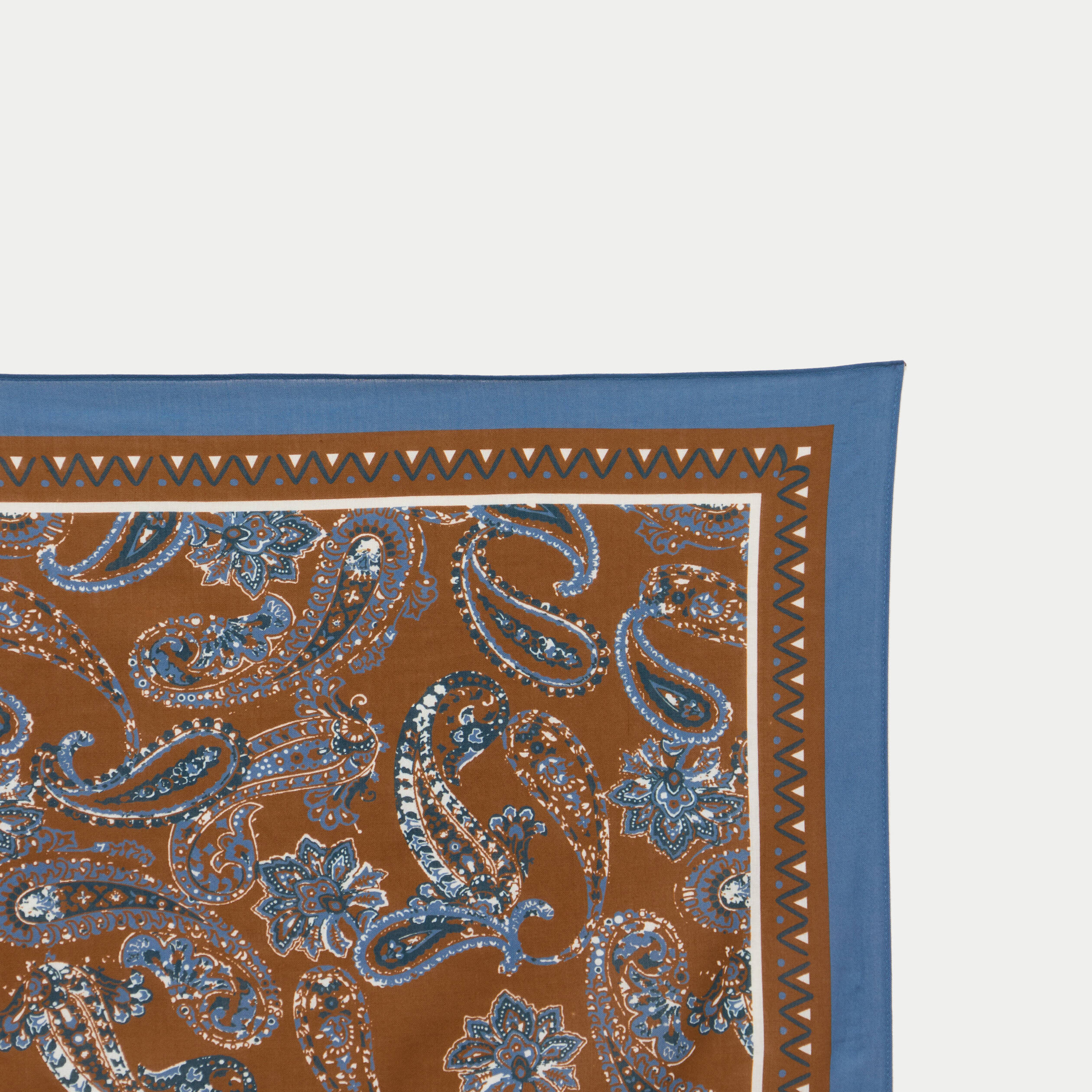 Foulard marron femme