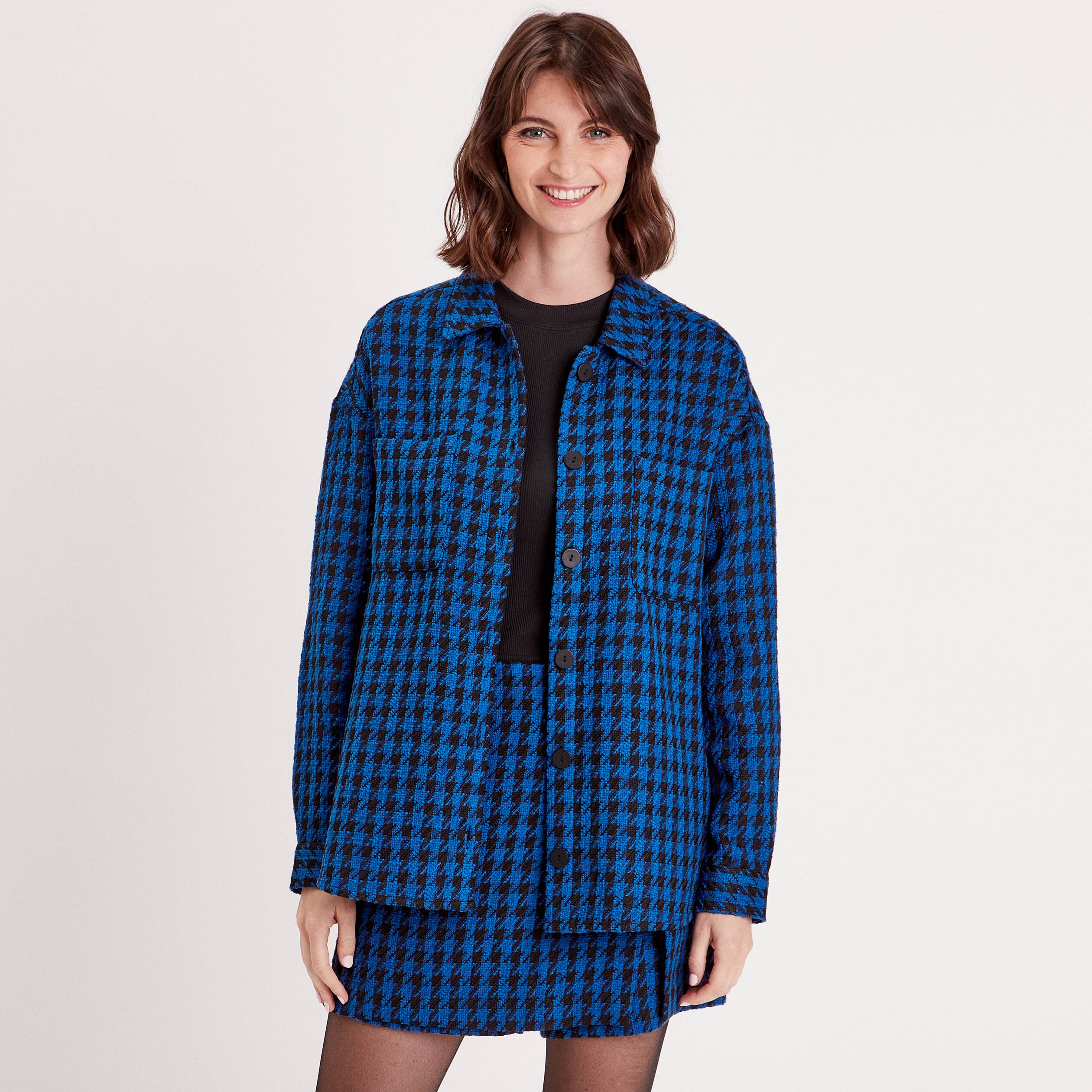 surchemise manches longues noir femme Surchemise manches longues noir femme