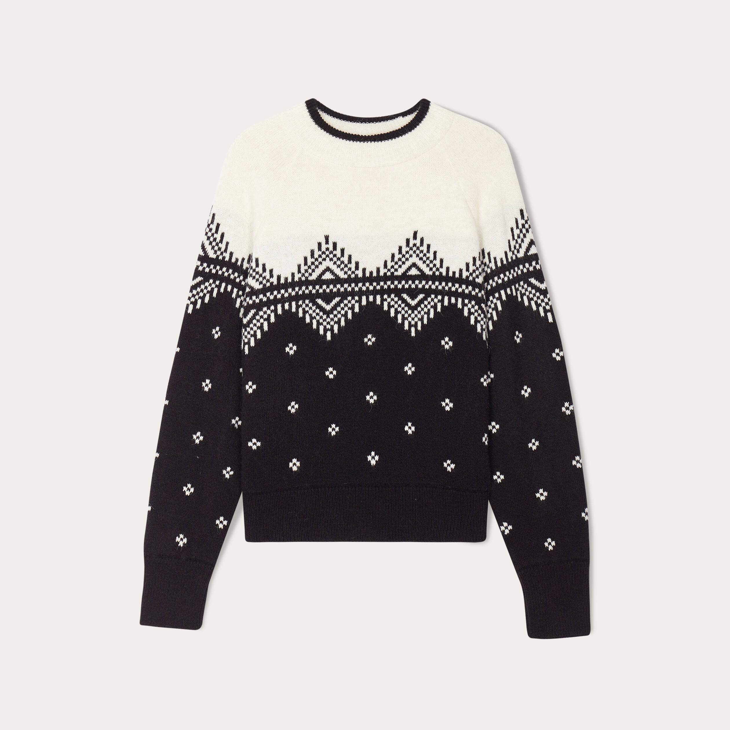 pull manches longues col rond noir femme Pull manches longues col rond noir femme