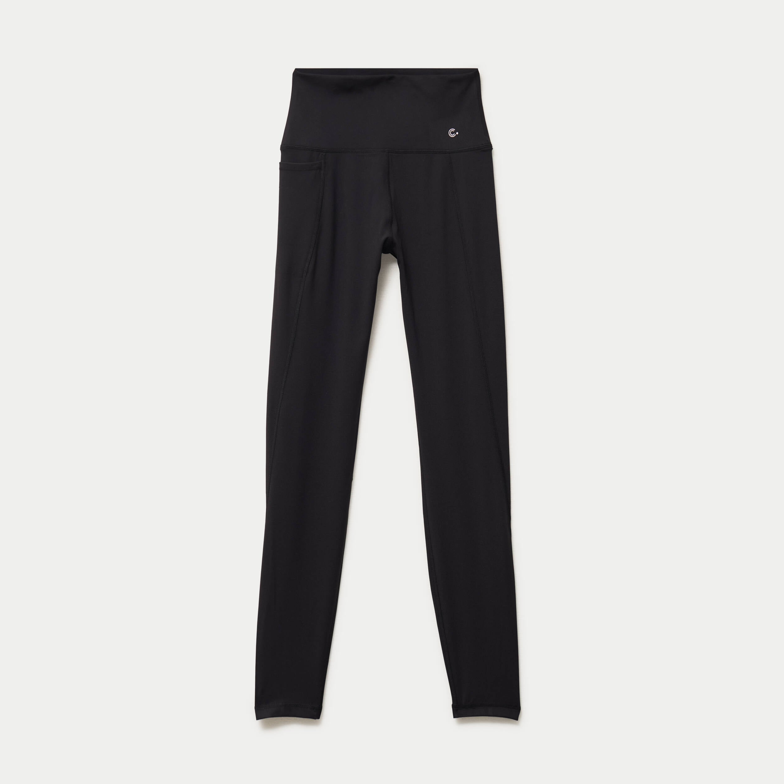 Leggings taille haute noir femme