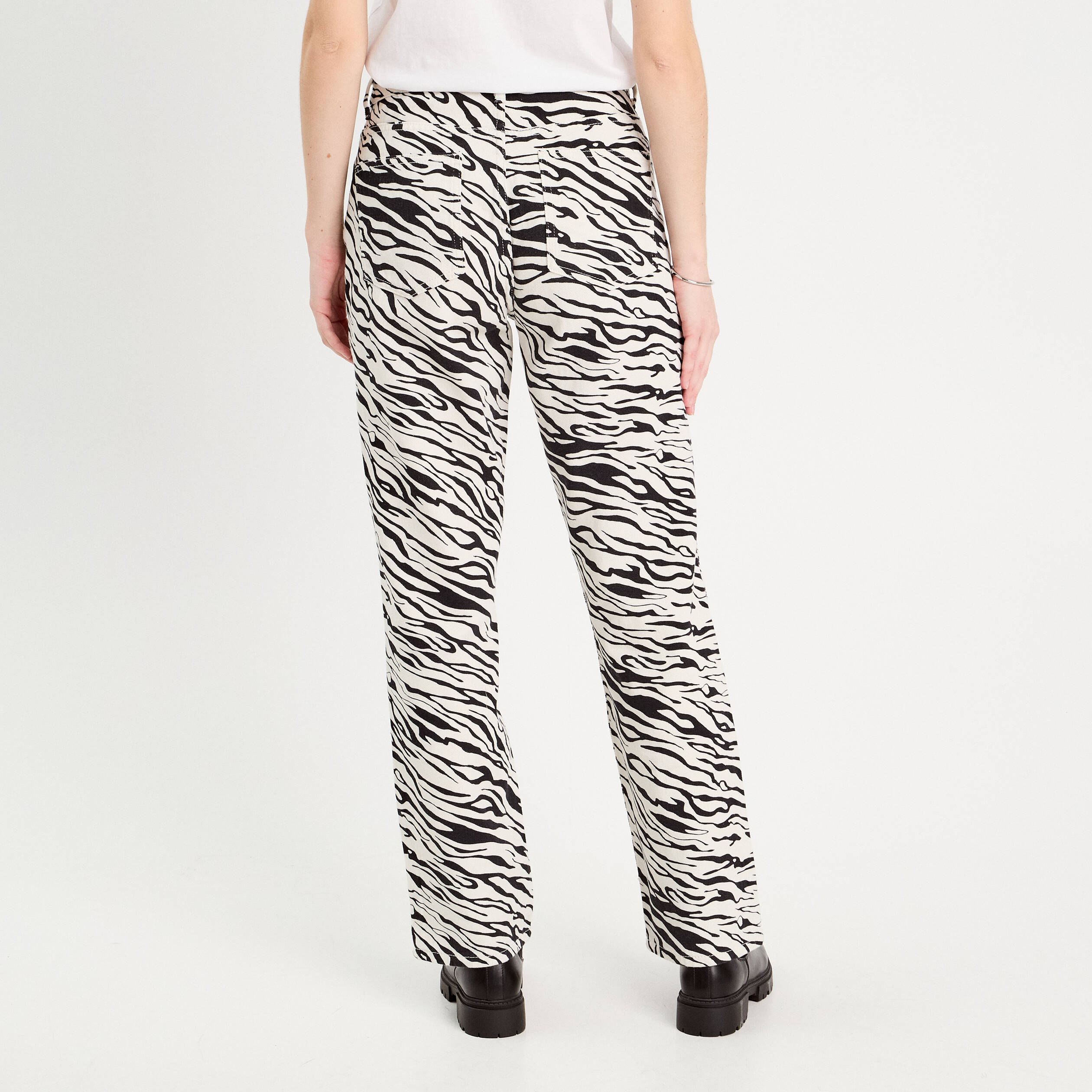 pantalon large blanc femme Pantalon large blanc femme