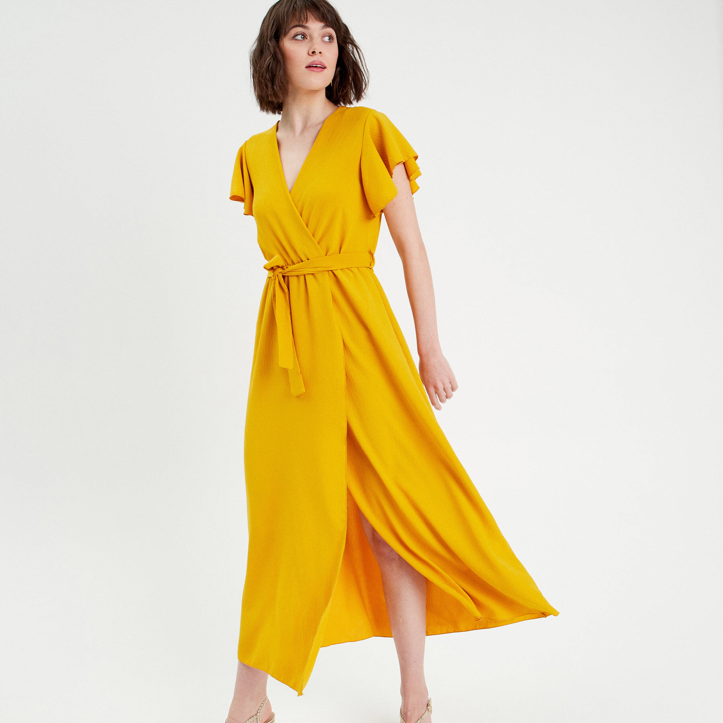 Robe Portefeuille Robe Longue Zapa Robe Portefeuille Robe Longue Ã