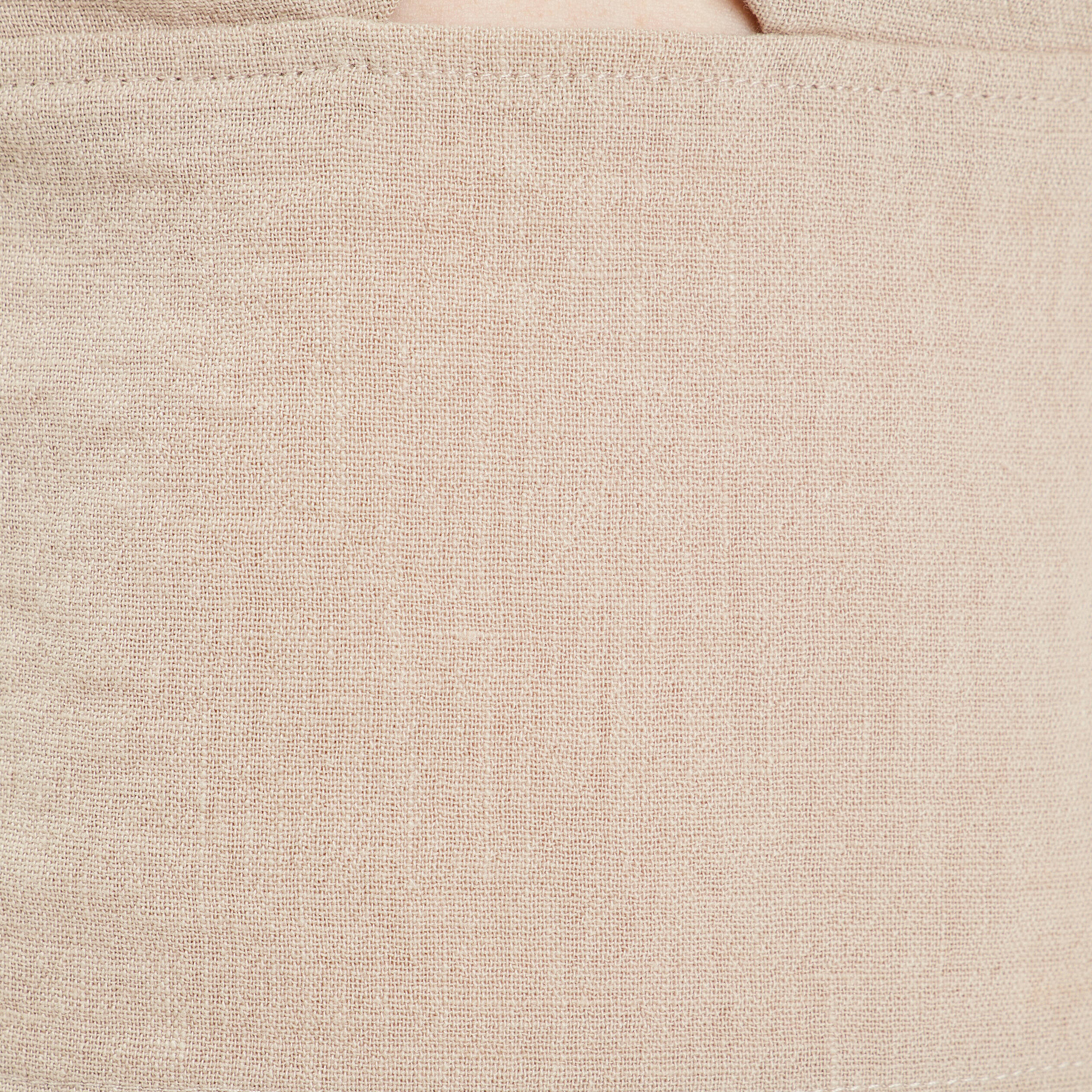 Bustier bretelles fines beige femme