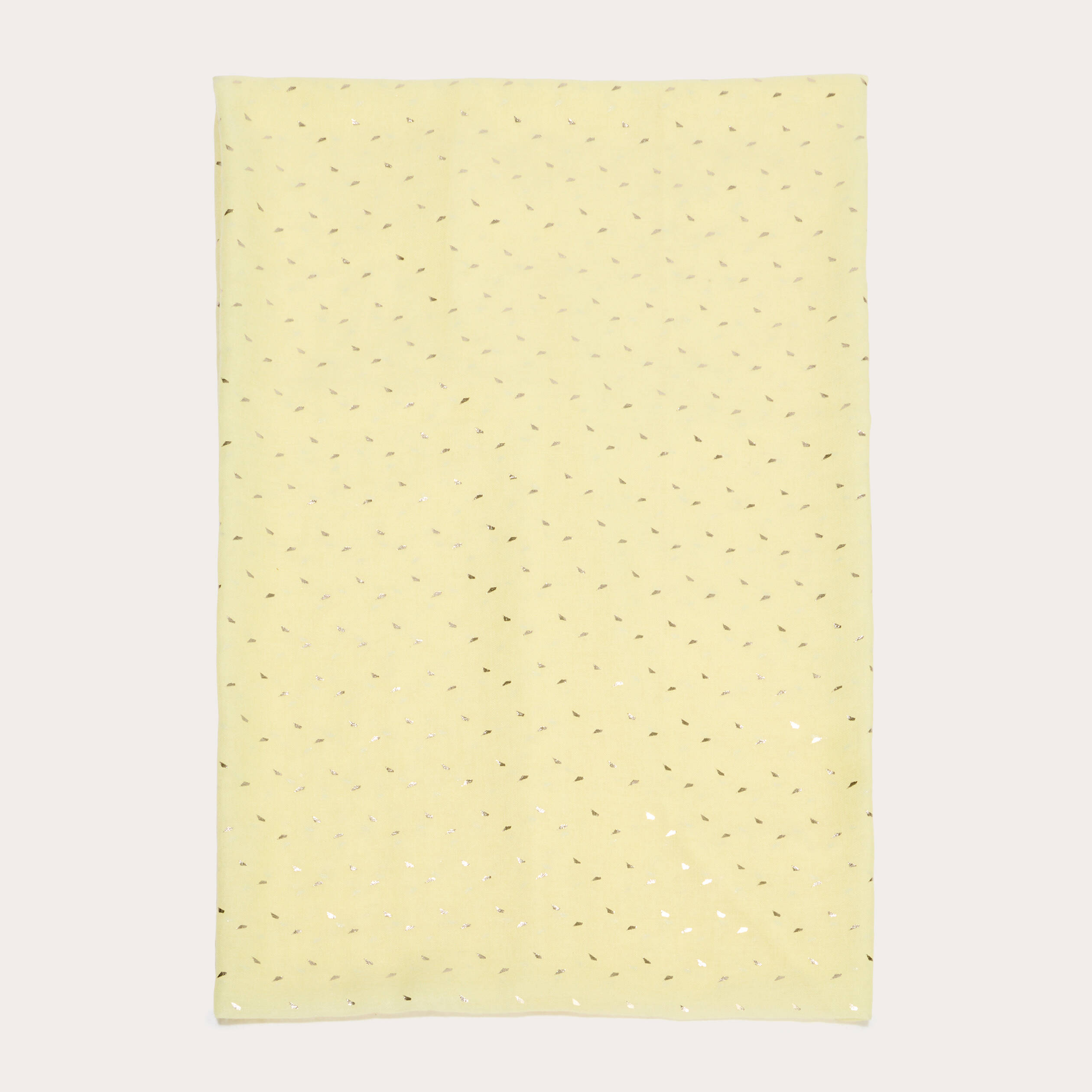 Foulard jaune clair femme