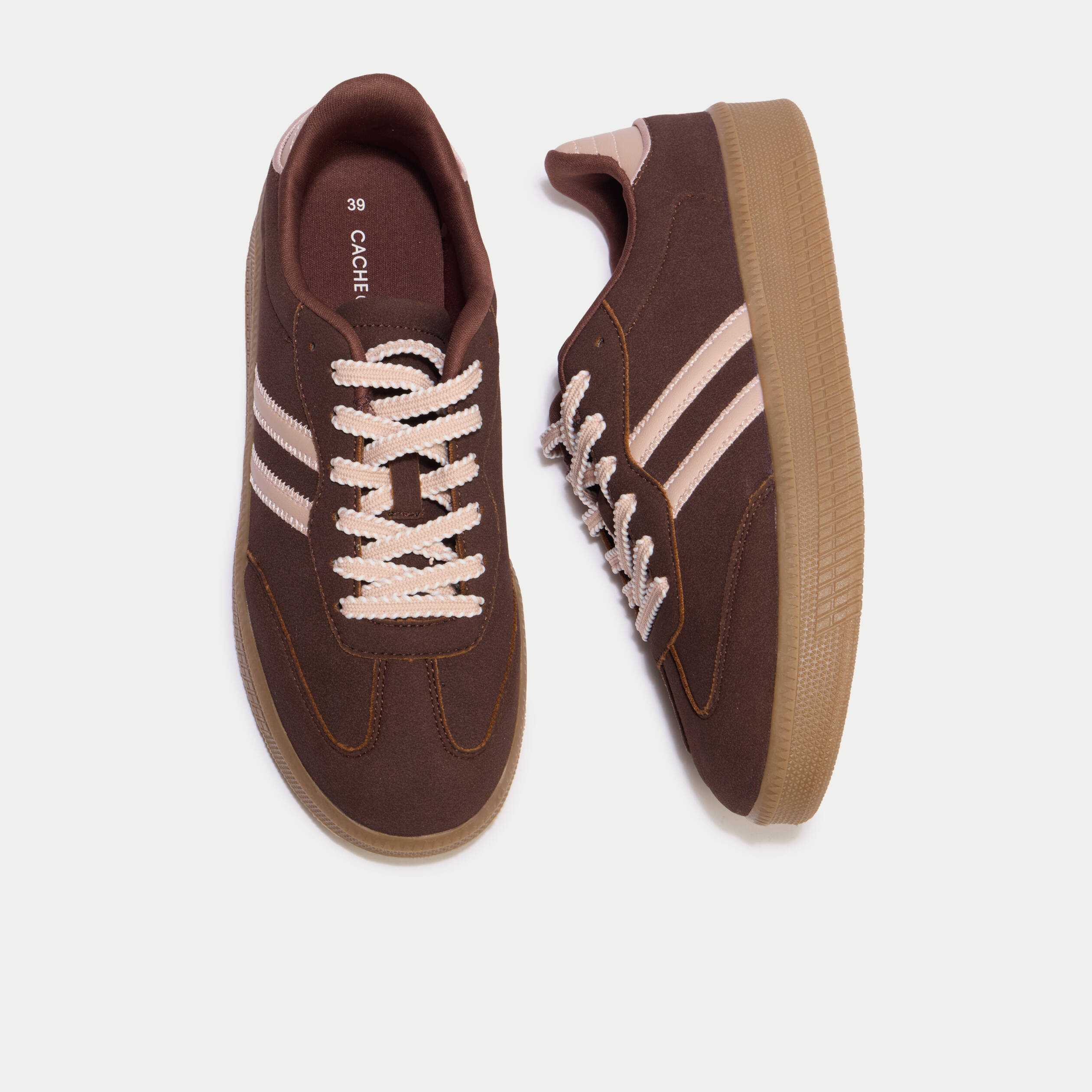 Basket bordeaux femme