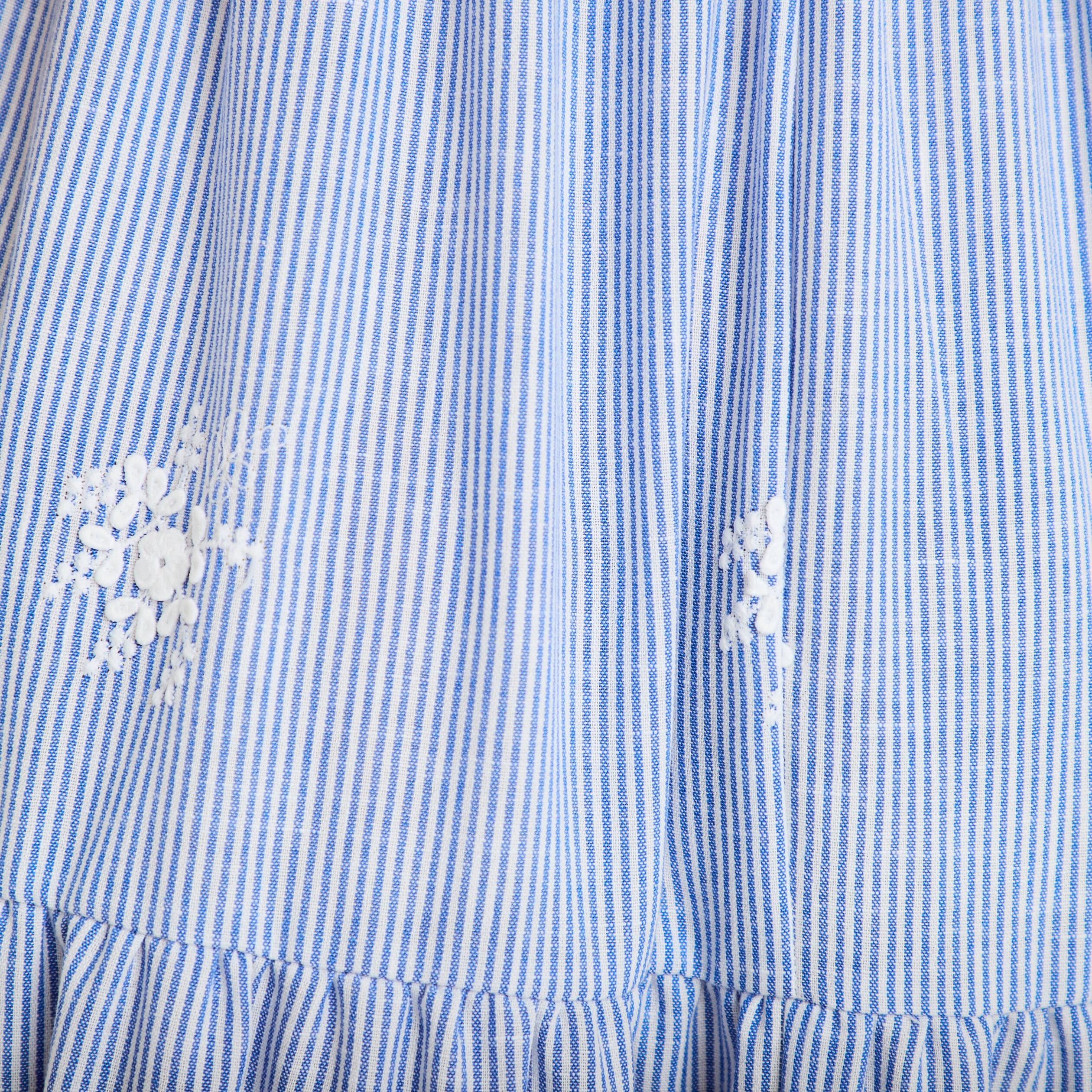 Robe longue &eacute;vas&eacute;e &agrave; fines bretelles blanc femme