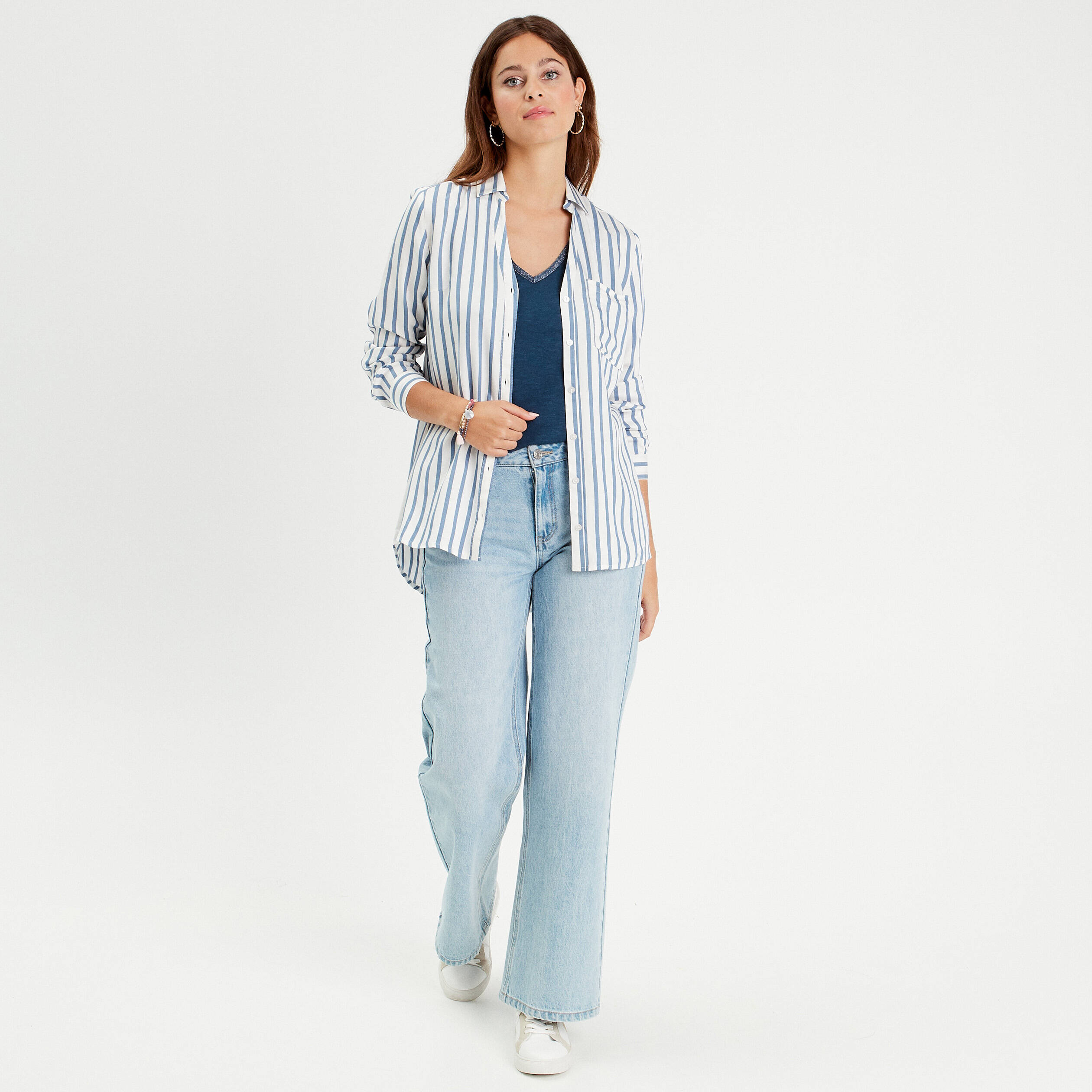debardeur sans manches bleu femme Débardeur sans manches bleu femme