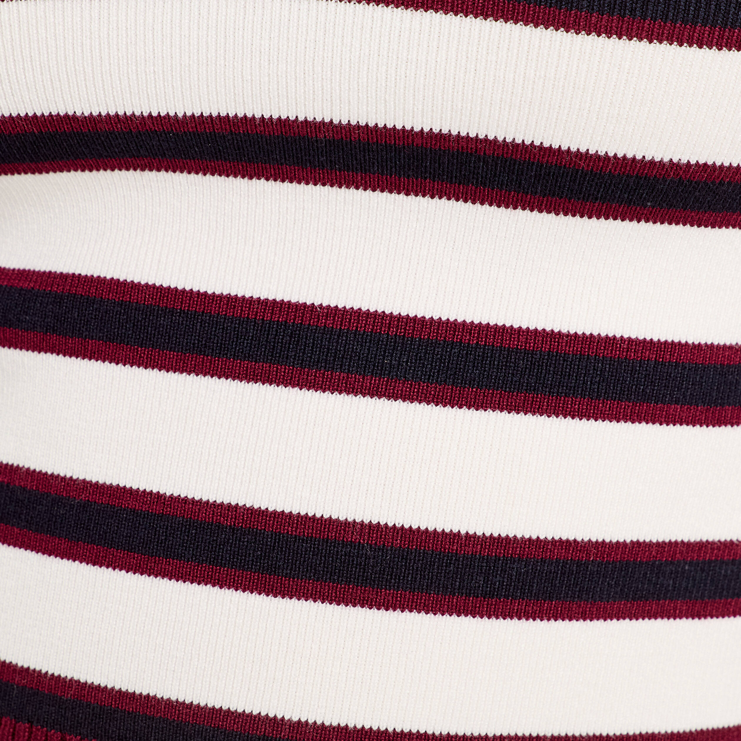 Pull manches courtes col polo blanc femme