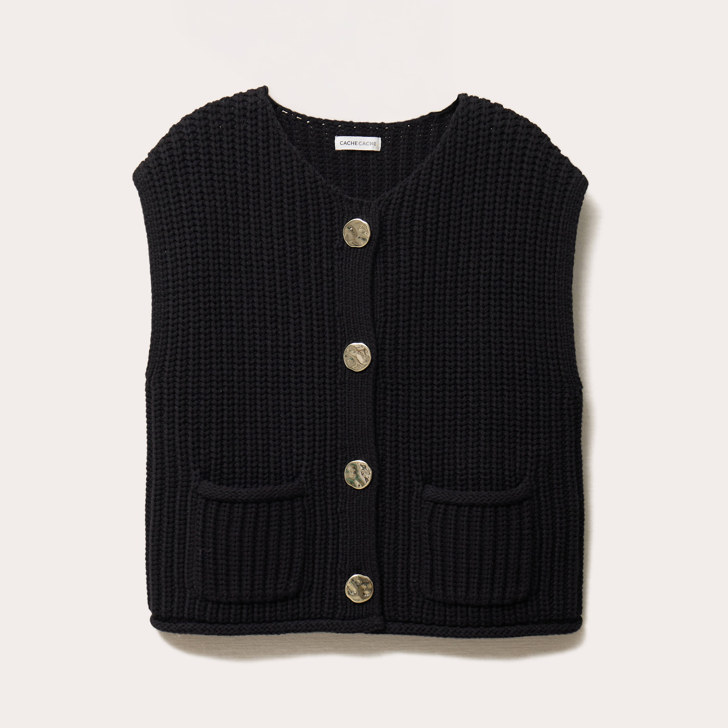 gilet sans manches noir femme Gilet sans manches noir femme