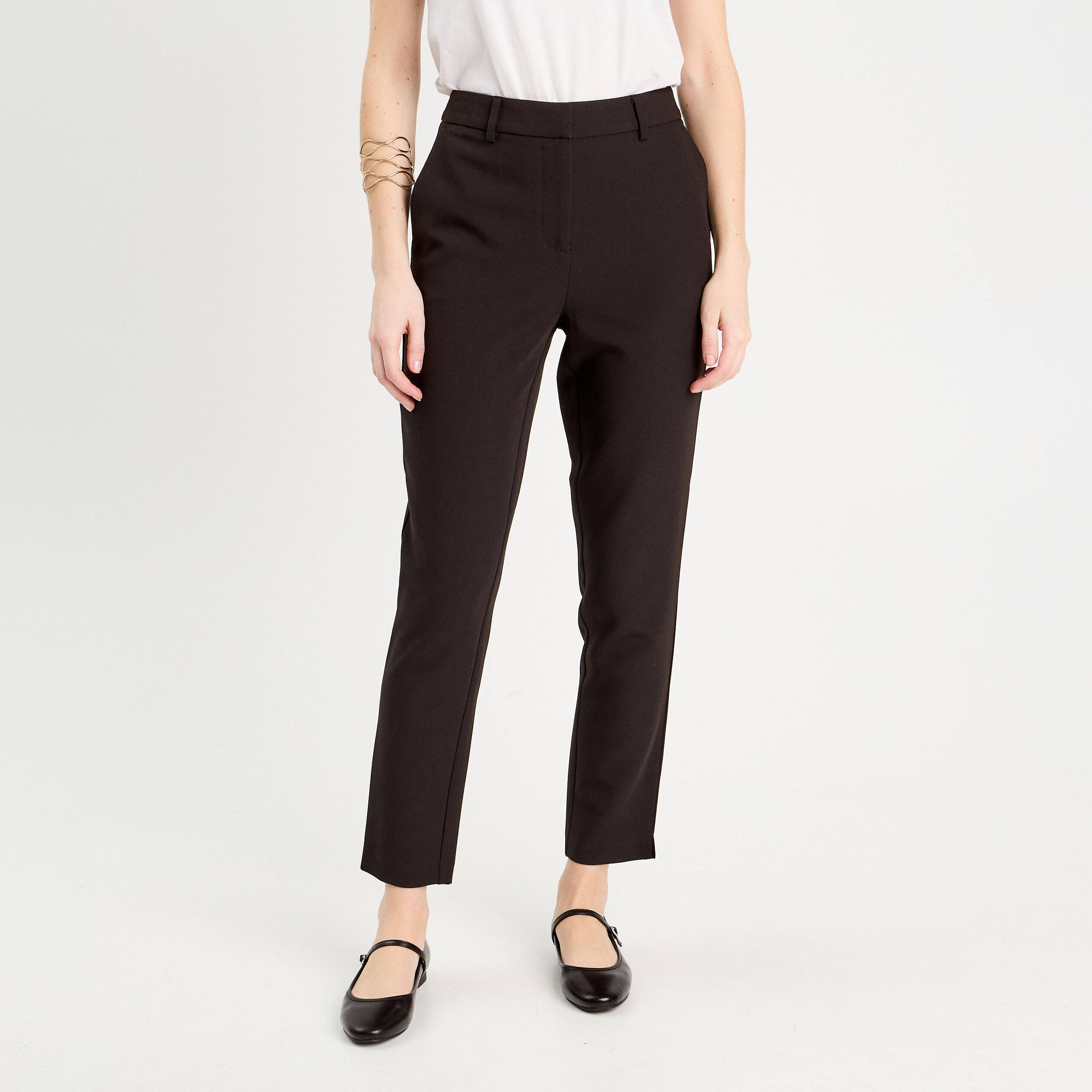 pantalon slim noir femme Pantalon slim noir femme