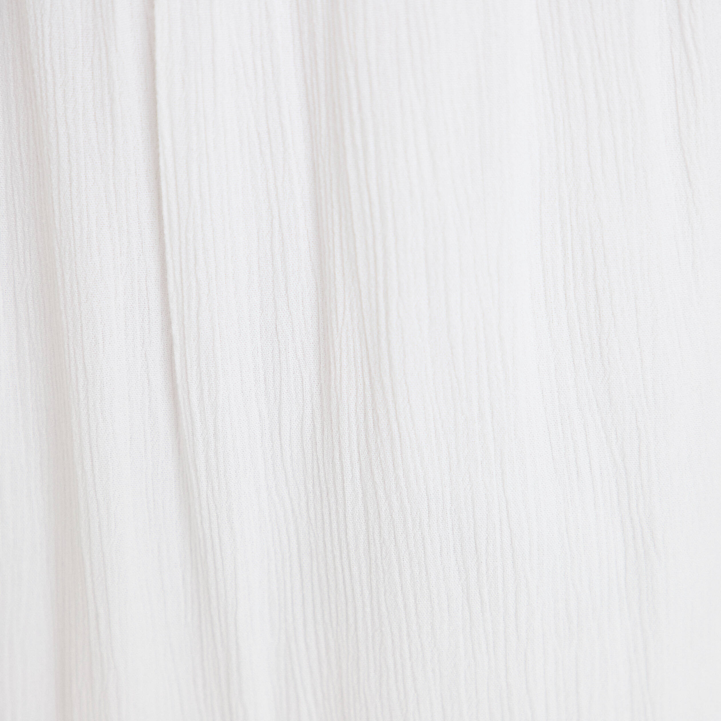 Jupe longue pliss&eacute;e &eacute;vas&eacute;e blanc femme