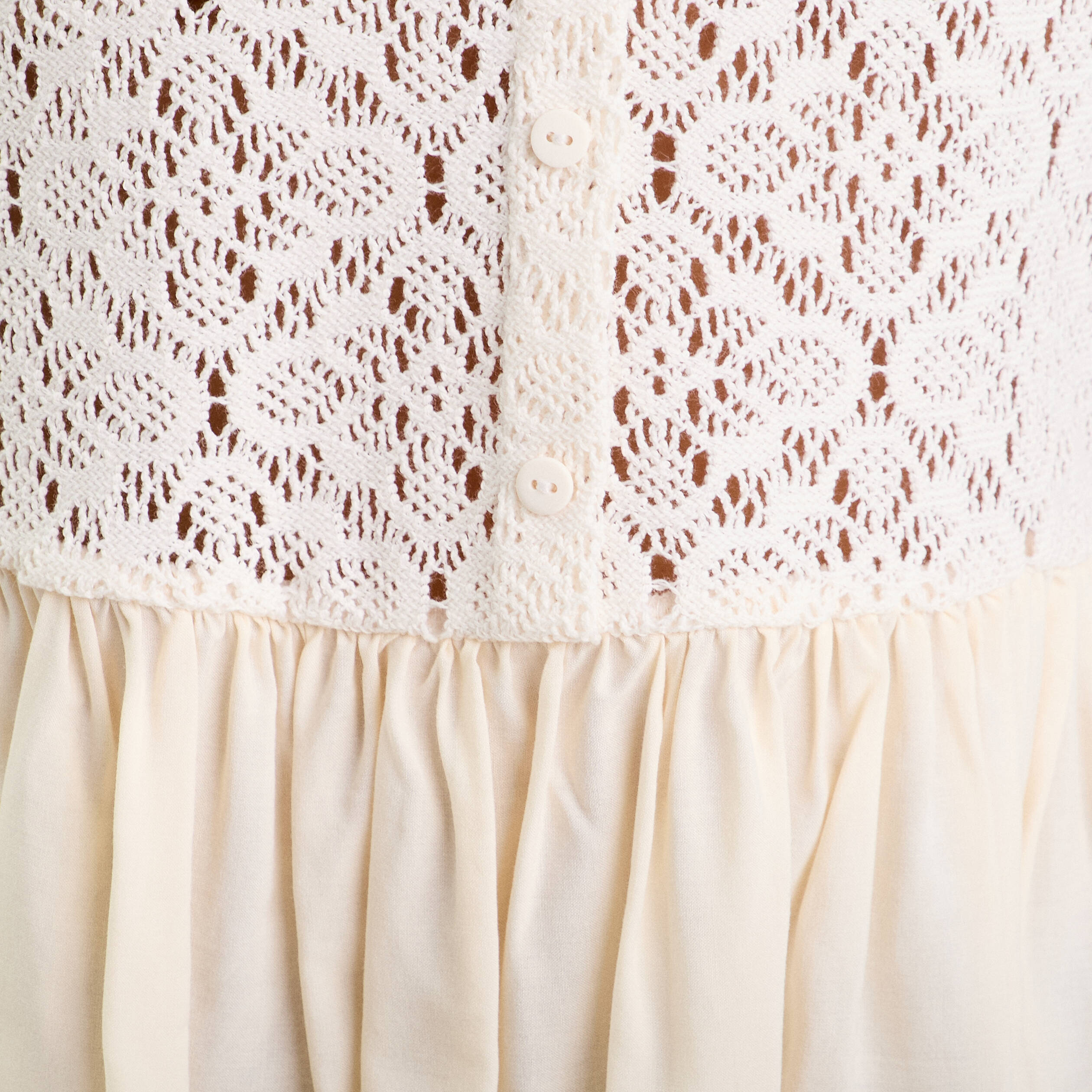 blouse sans manches dentelle ecru femme Blouse sans manches dentelle ecru femme