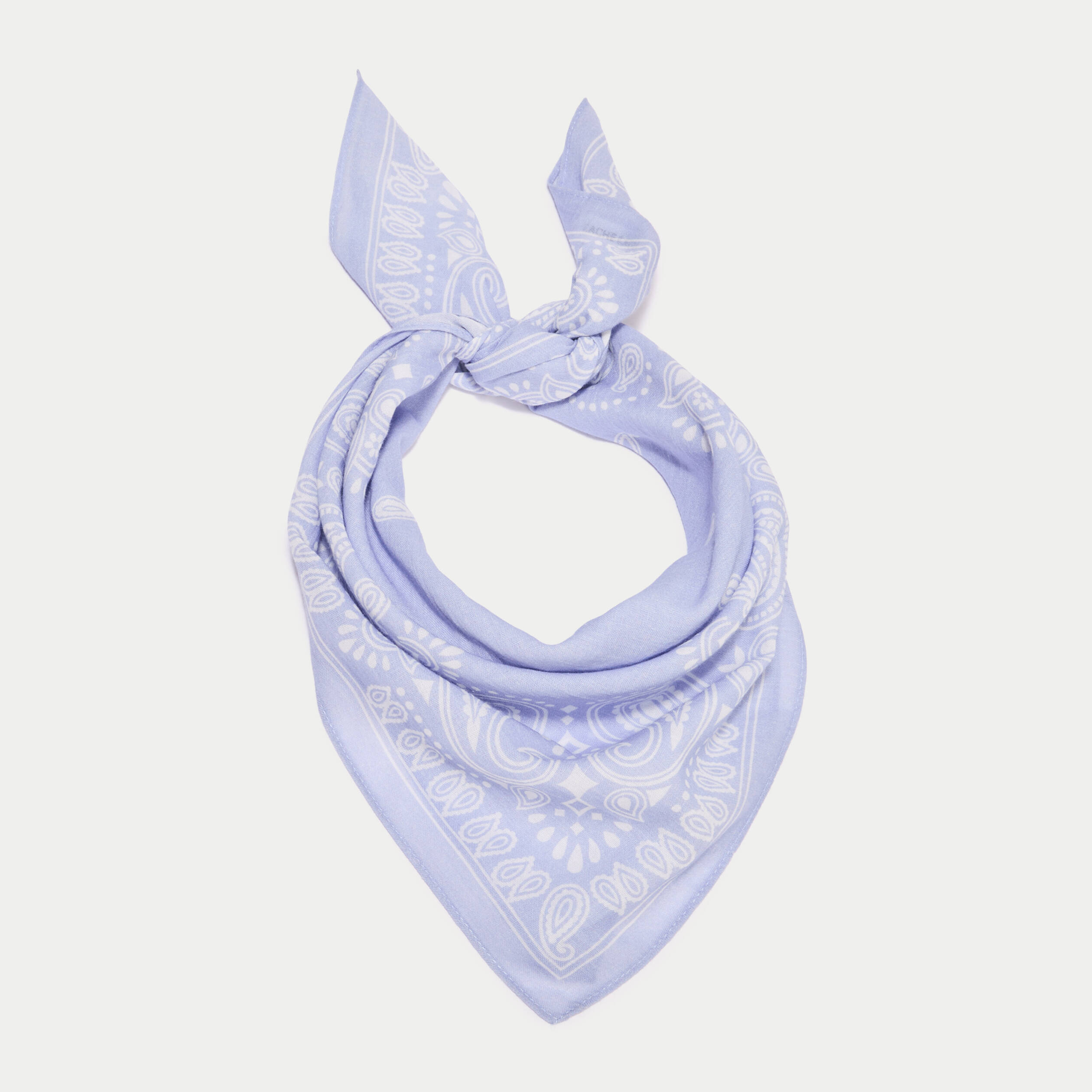 Foulard bleu ciel femme