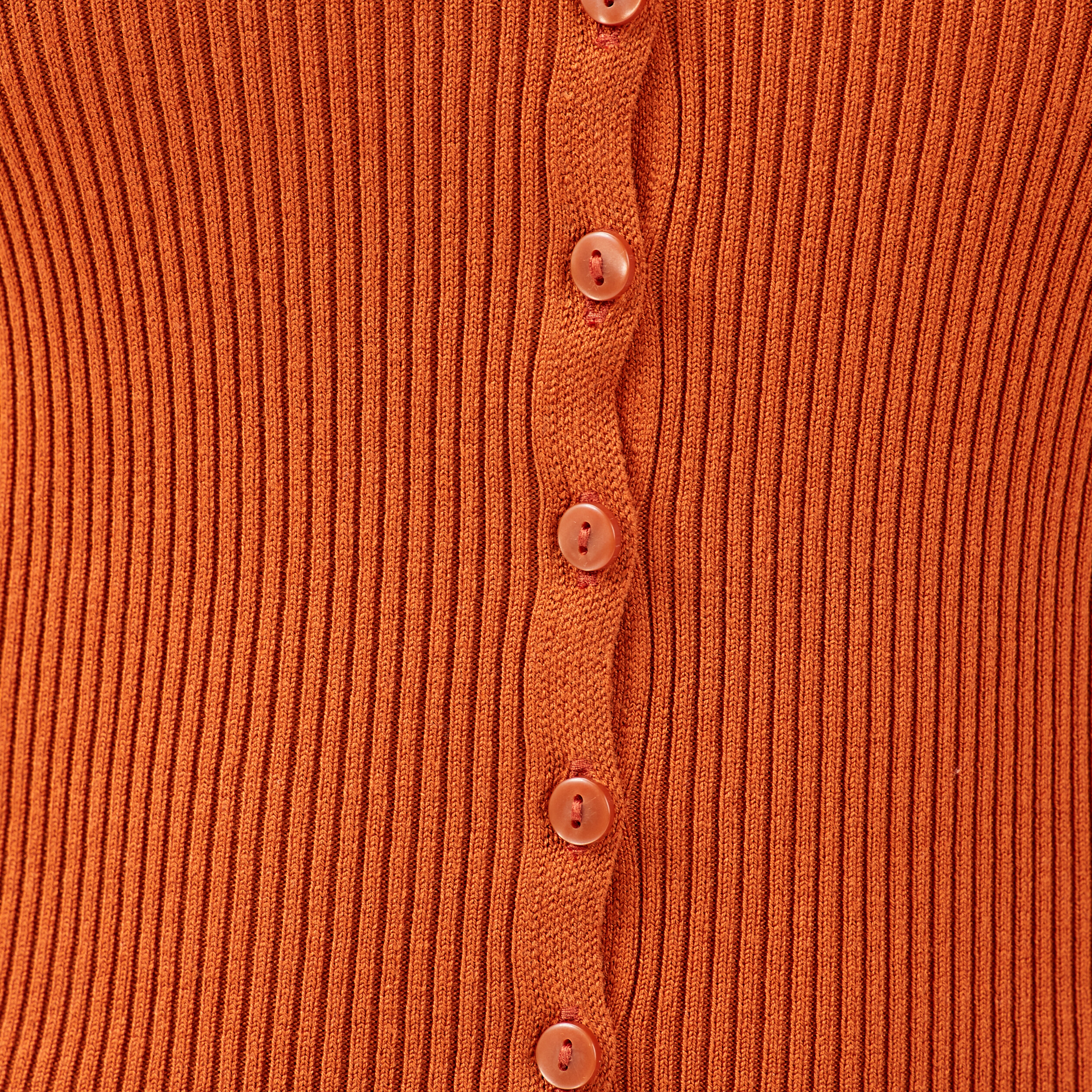 gilet manches 34 boutonne marron cognac femme Gilet manches 3/4 boutonné marron cognac femme