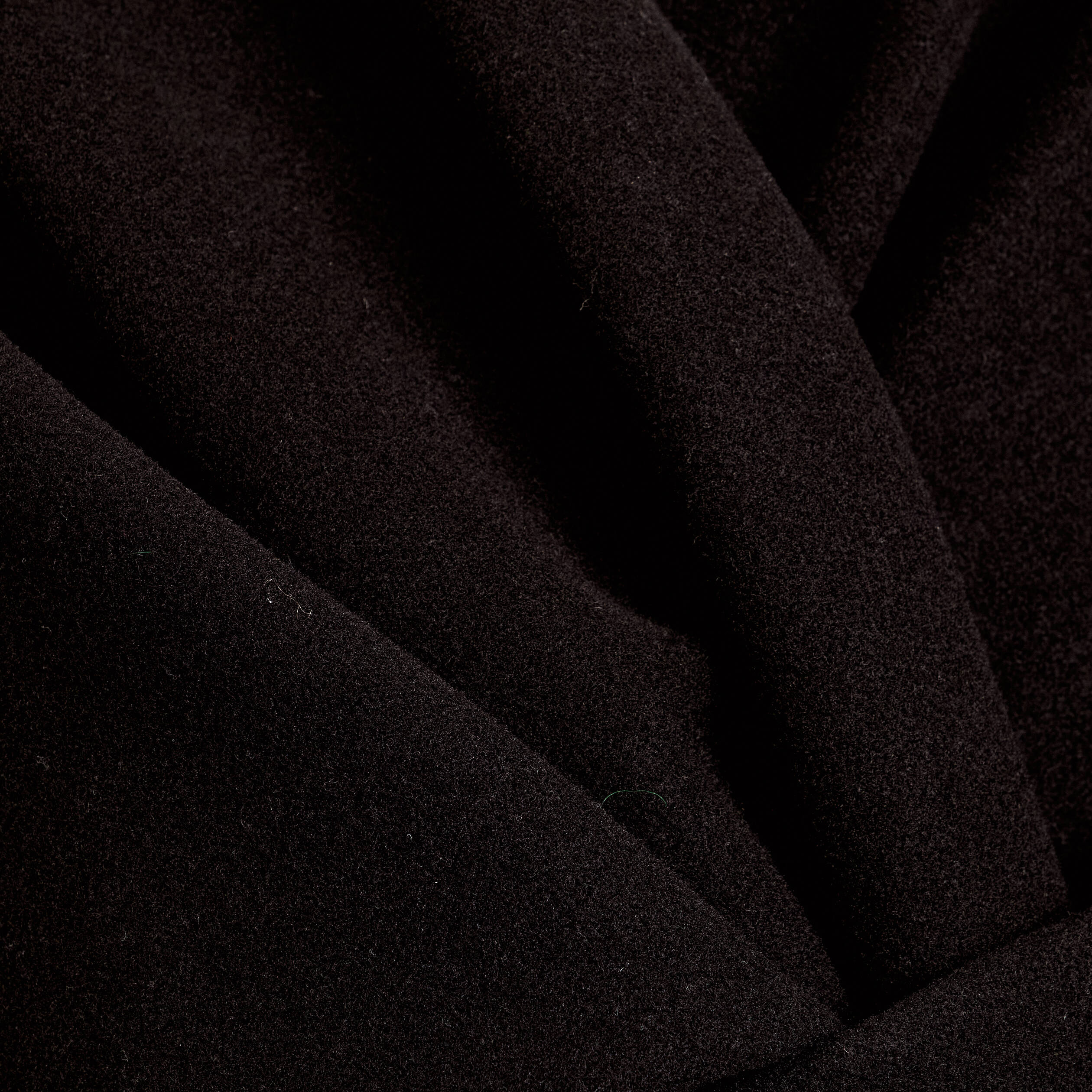 Poncho col V avec passant noir femme