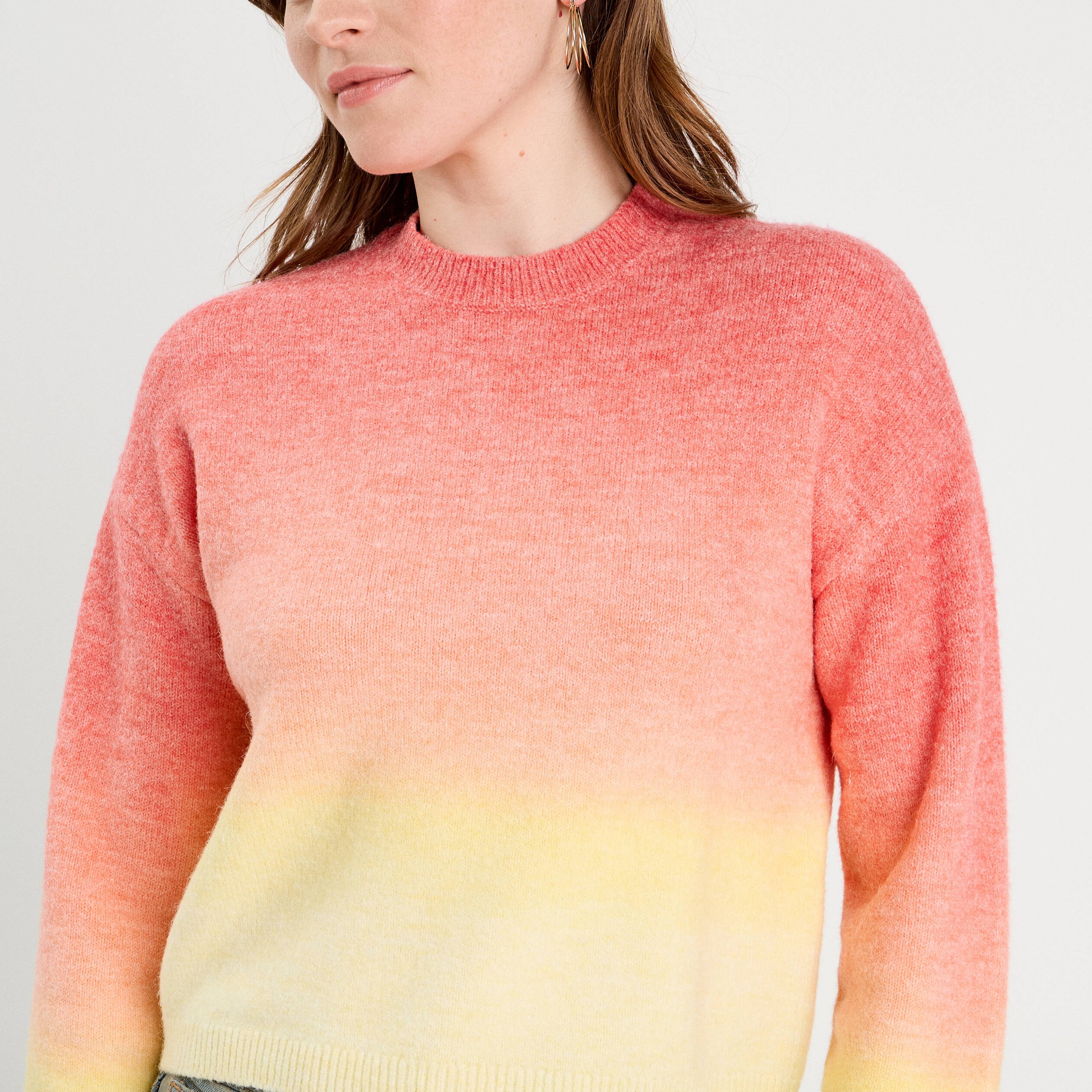 pull manches longues rouge femme Pull manches longues rouge femme