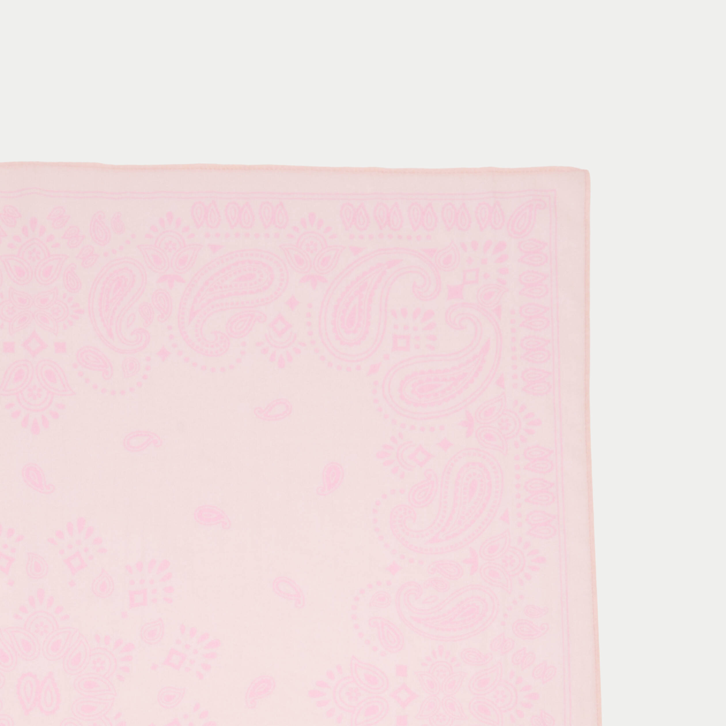 Foulard rose clair femme