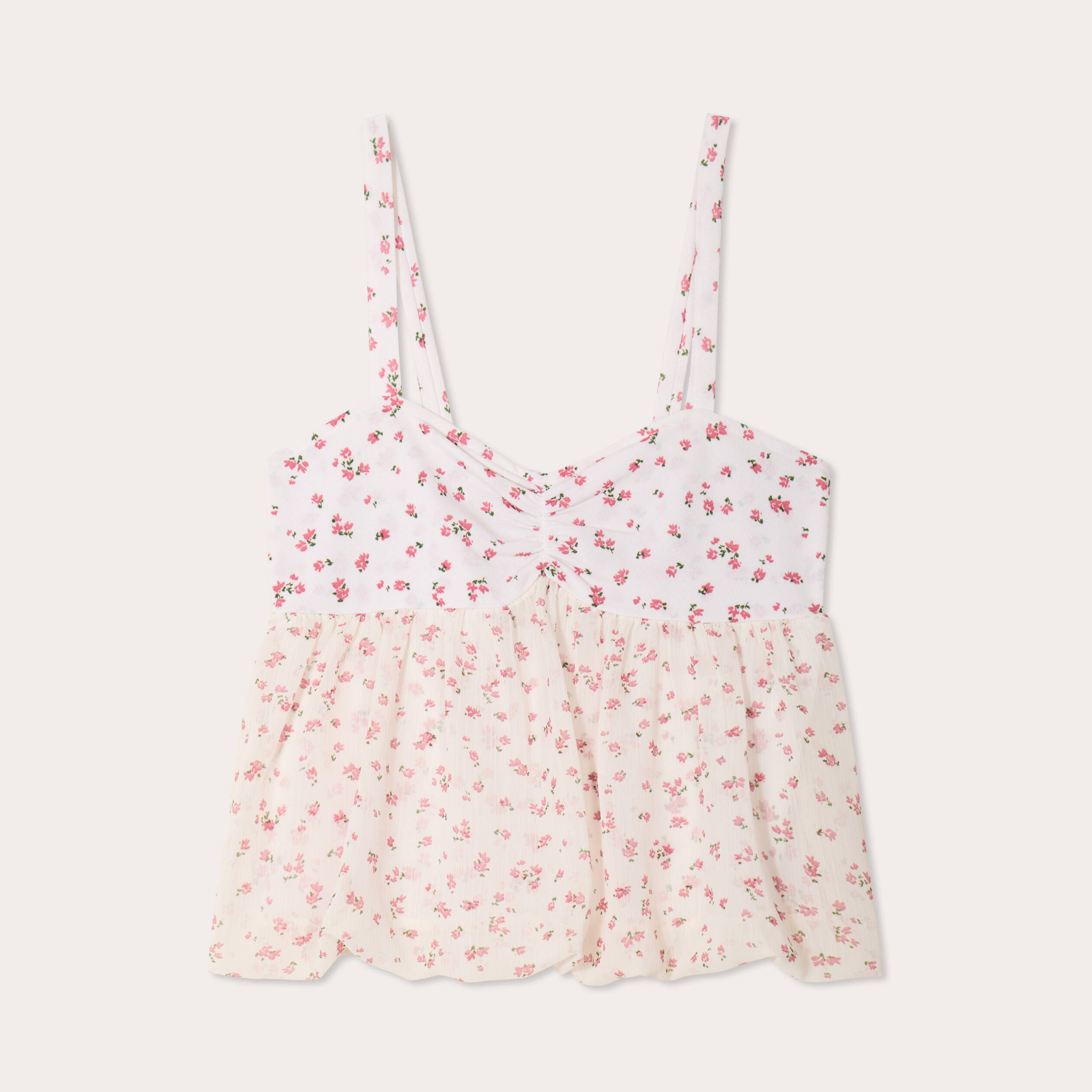 top bretelles fines blanc femme Top bretelles fines blanc femme