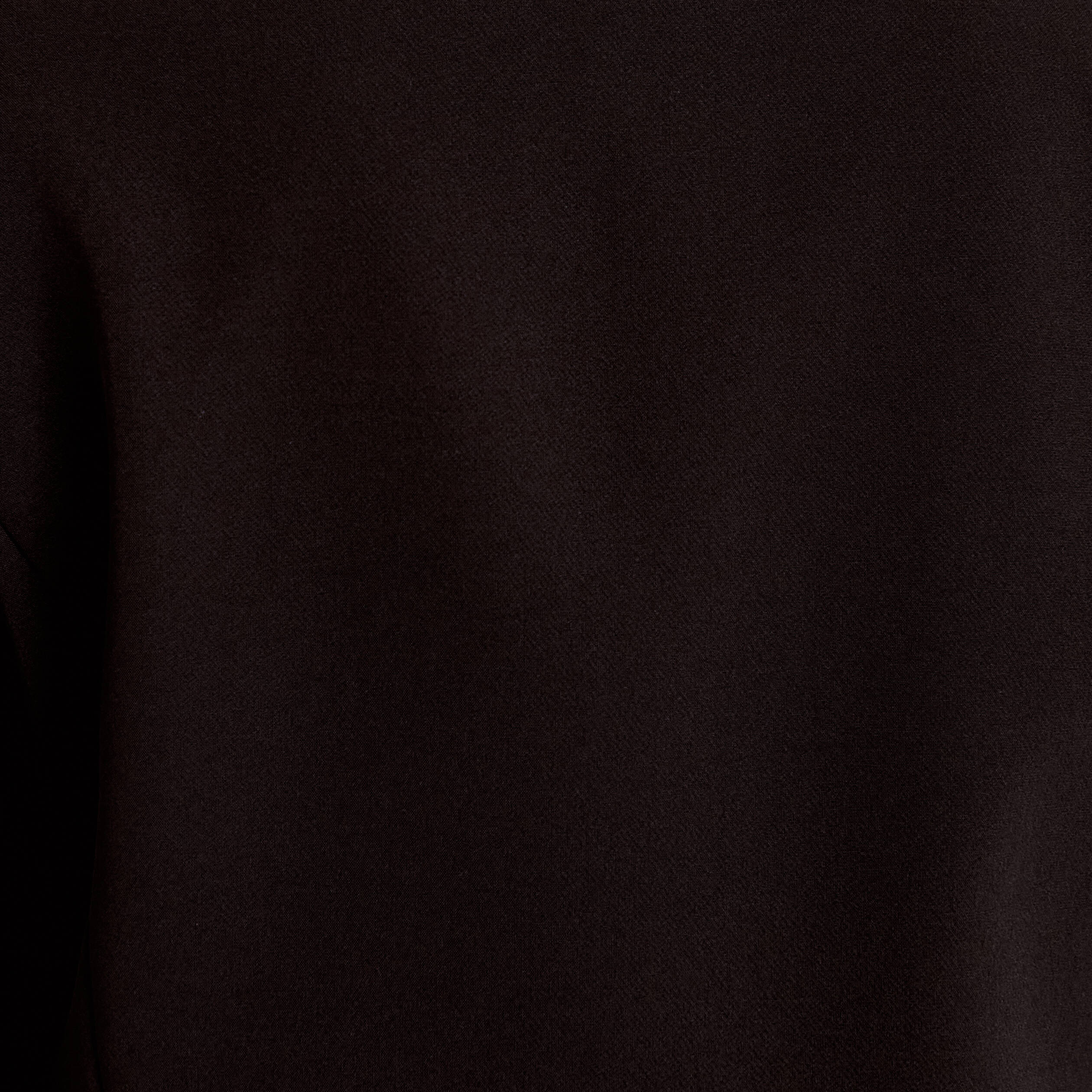 Blazer droit cropped col rond noir femme