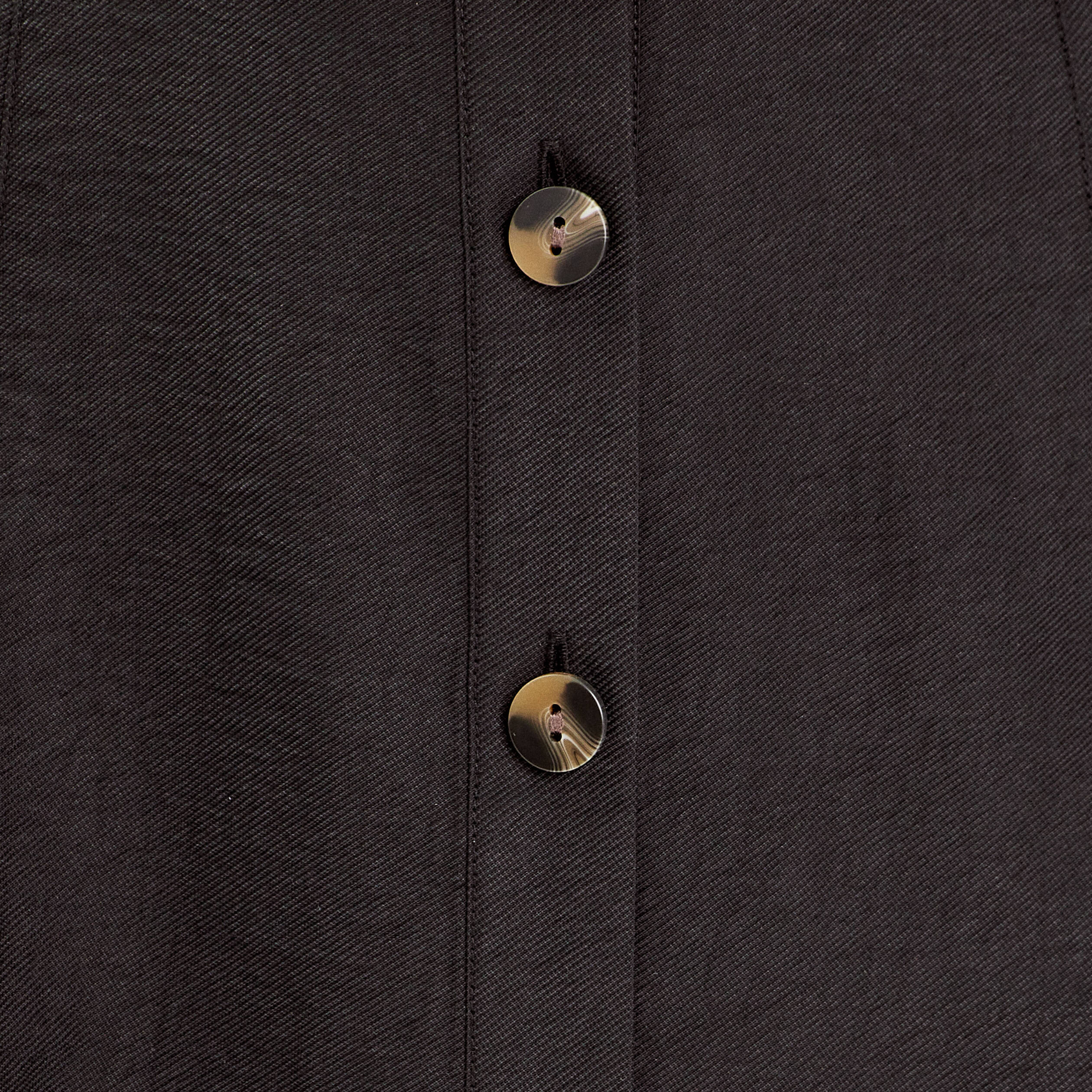 Robe trap&egrave;ze ceintur&eacute;e noir femme