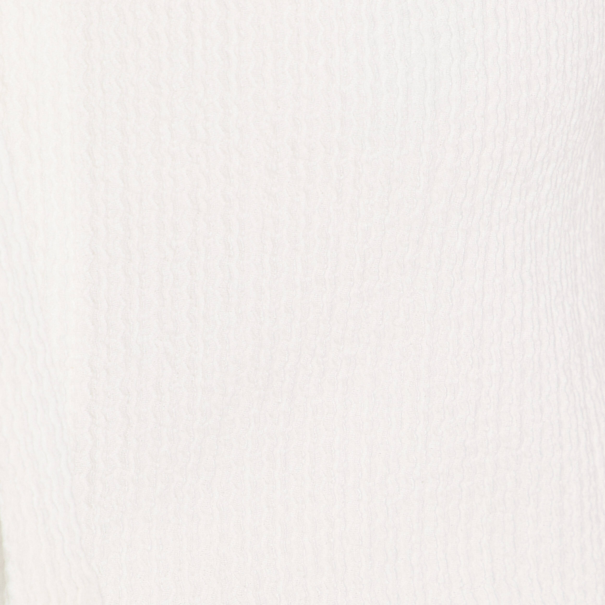 Blouse nou&eacute;e d&eacute;tails brod&eacute;s ecru femme