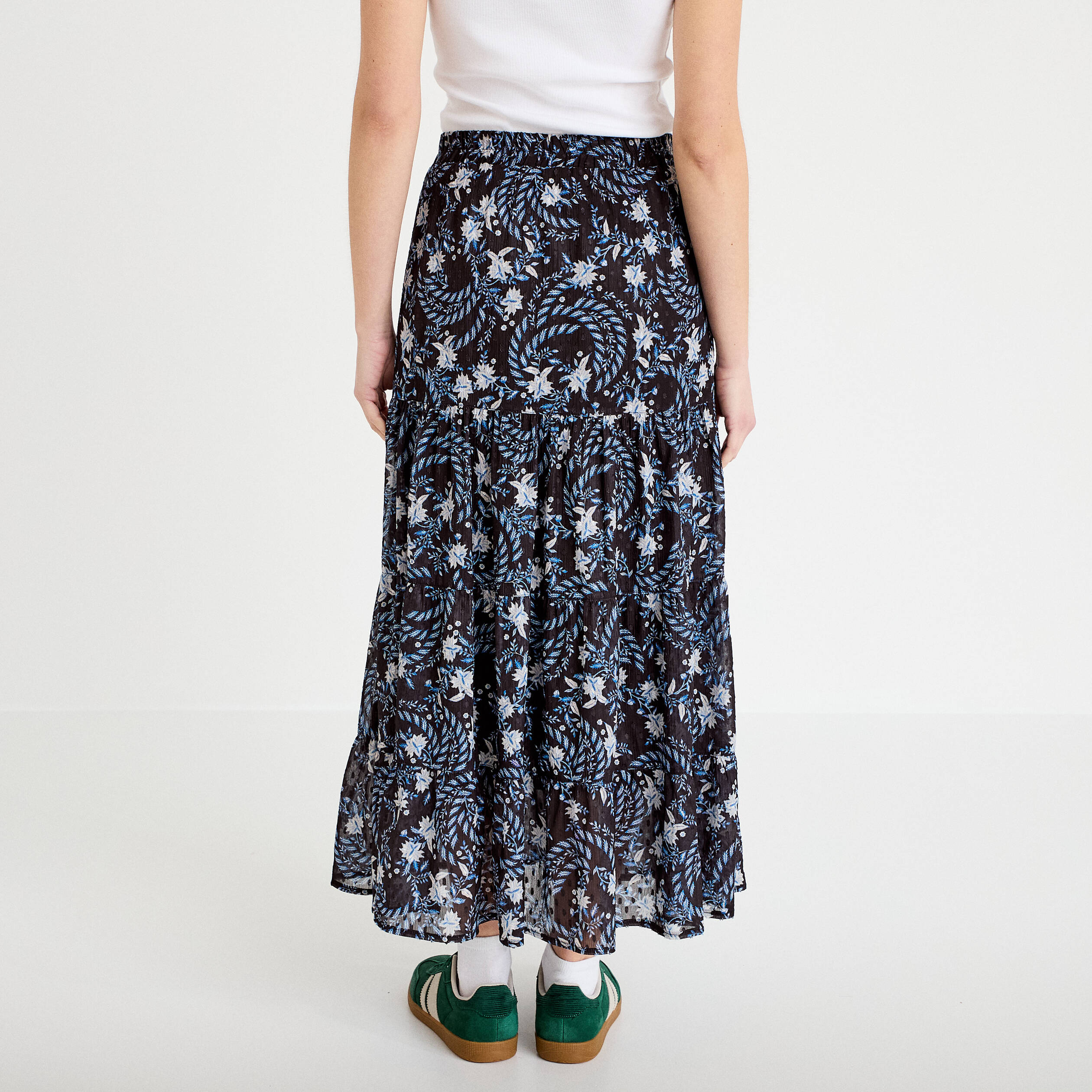 Maxi Jupe Longue Jigsaw Taille 10 – Noire, Style Longueur Maxi (occasion Bon état)