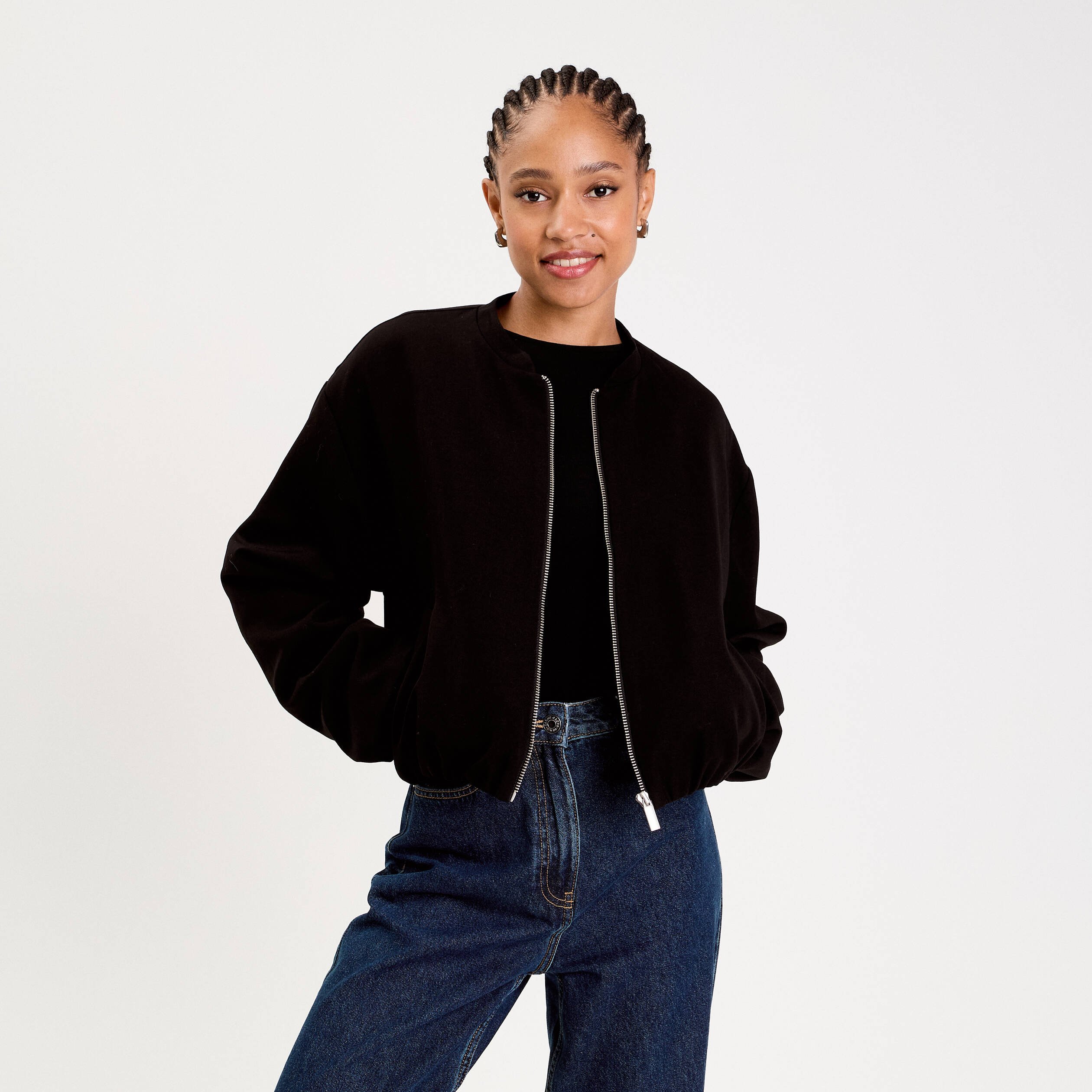 Veste Moto Femme Veste En Jean Noir DÃ©chirÃ© Femme Cache Cache