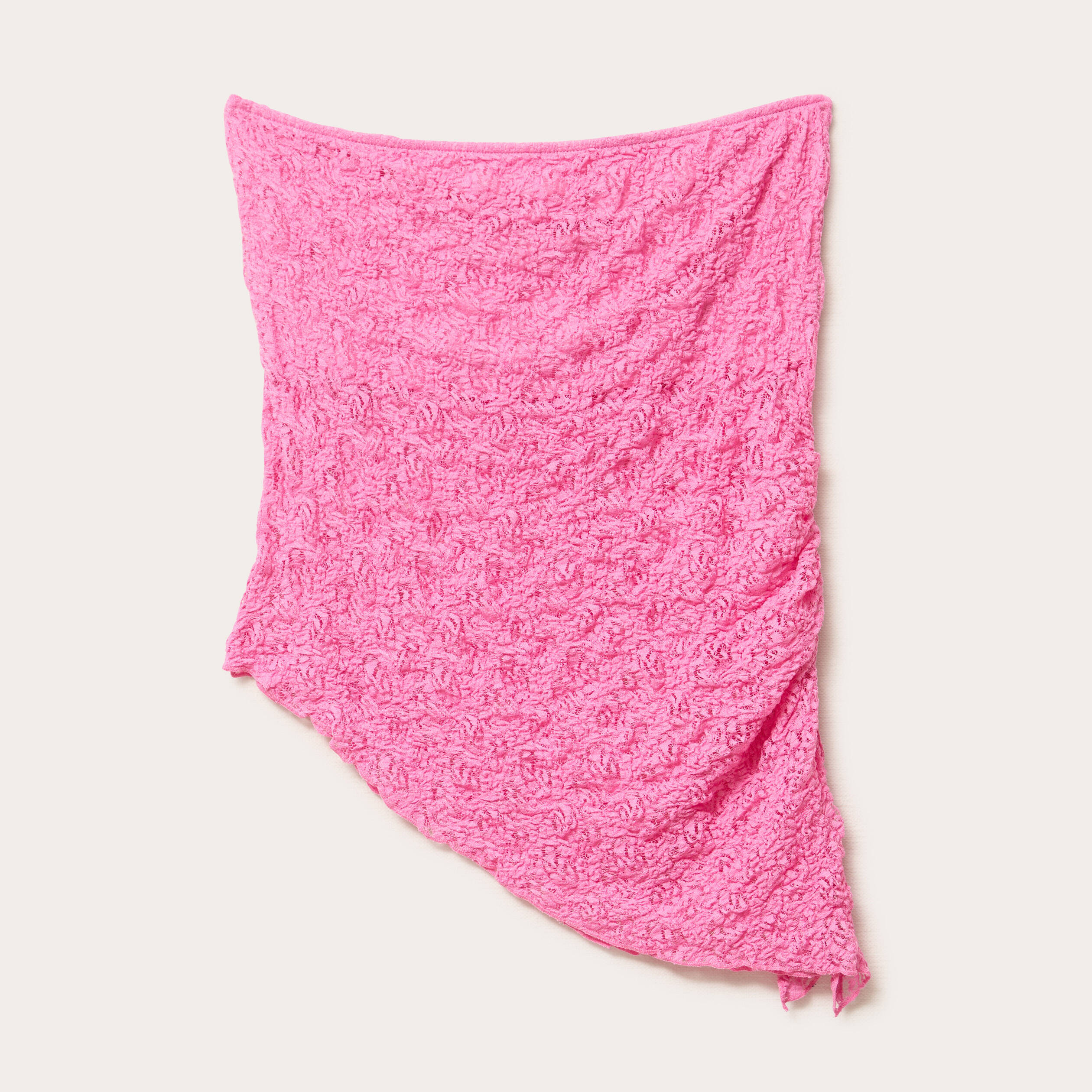 bandeau ajuste sans manches dentelle rose femme Bandeau ajusté sans manches dentelle rose femme