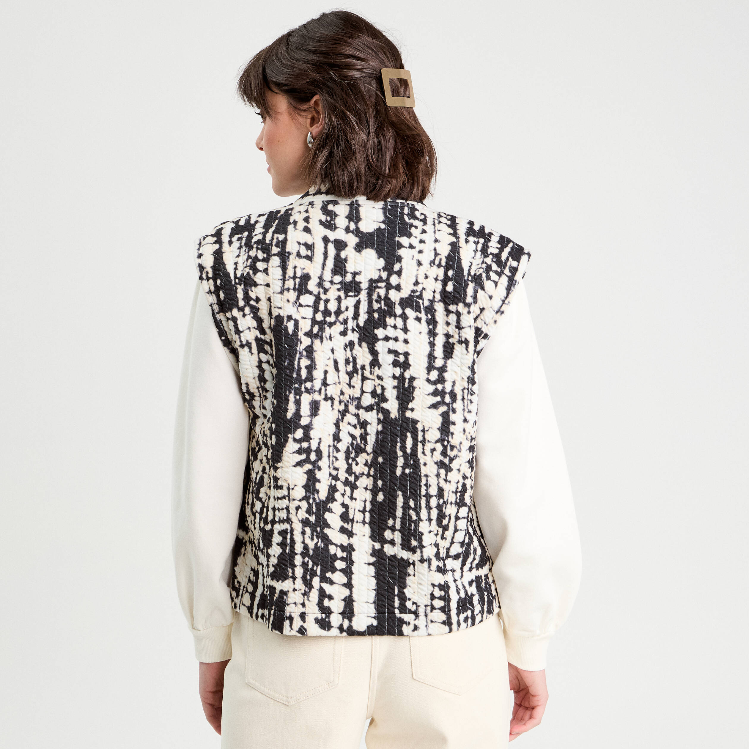 Sans Manche Sweat MatelassÃ© Femme Gilet Matelassé Sans Manches