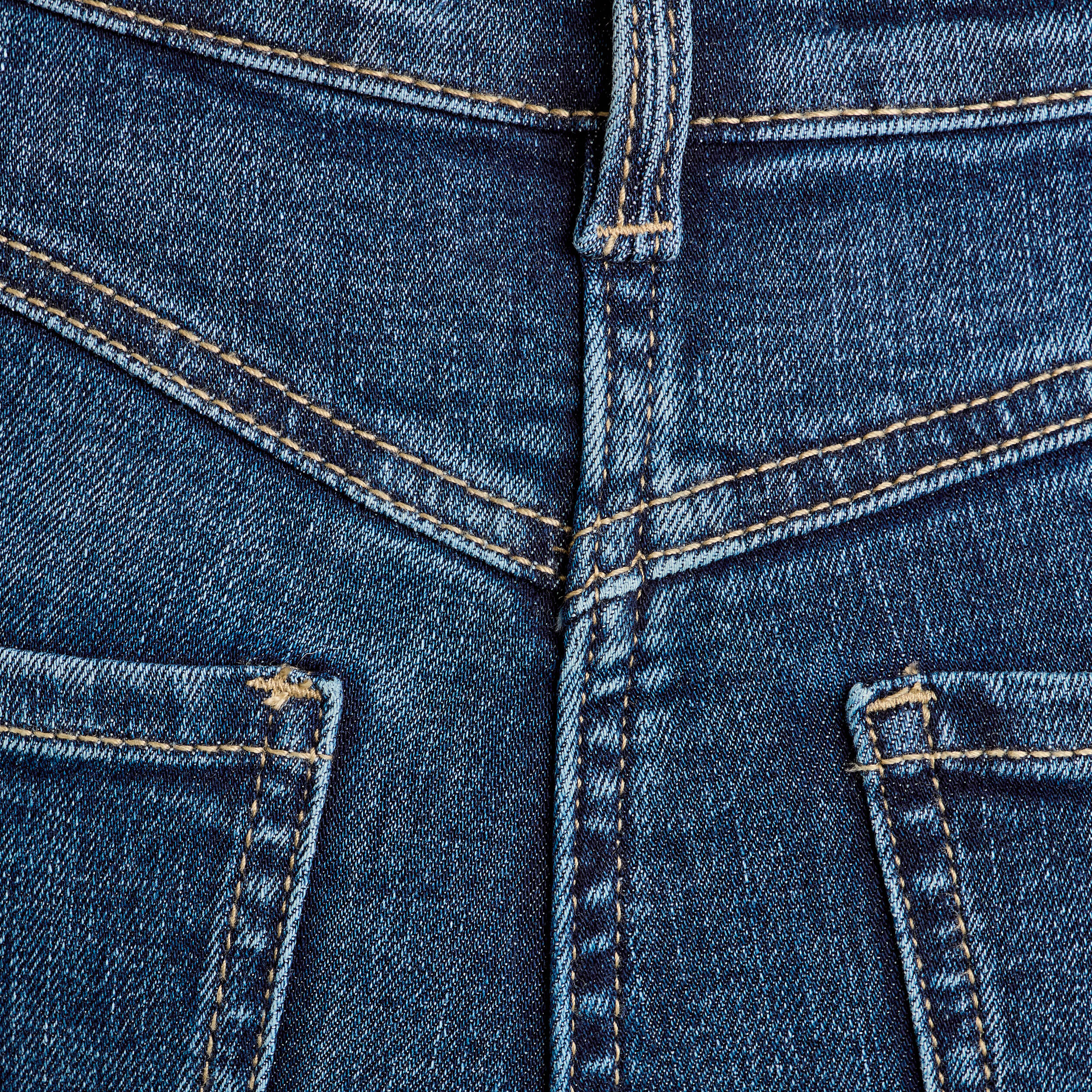 Jean skinny push-up taille standard denim stone femme