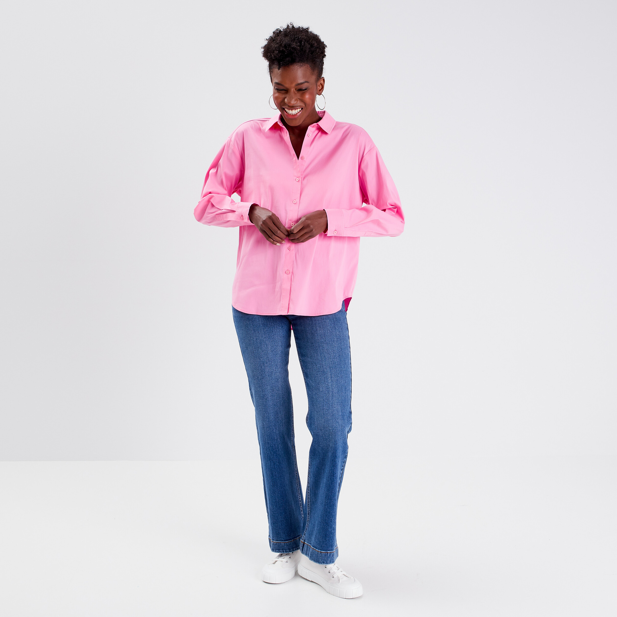 Jean flare femme taille on sale haute